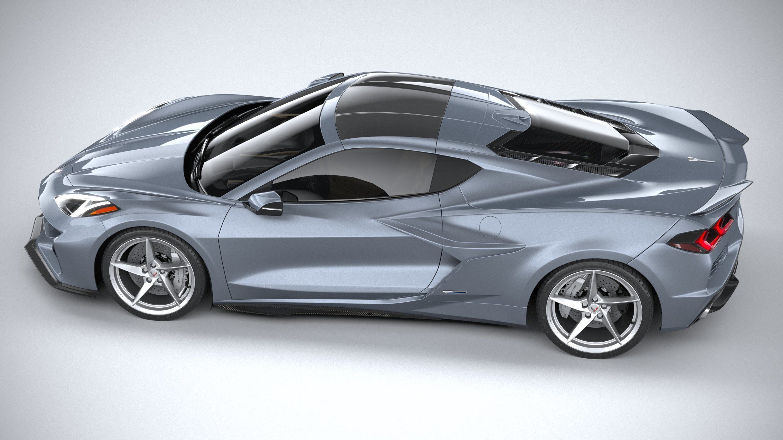 Chevrolet Corvette E-Ray CG 2024 3D model_9