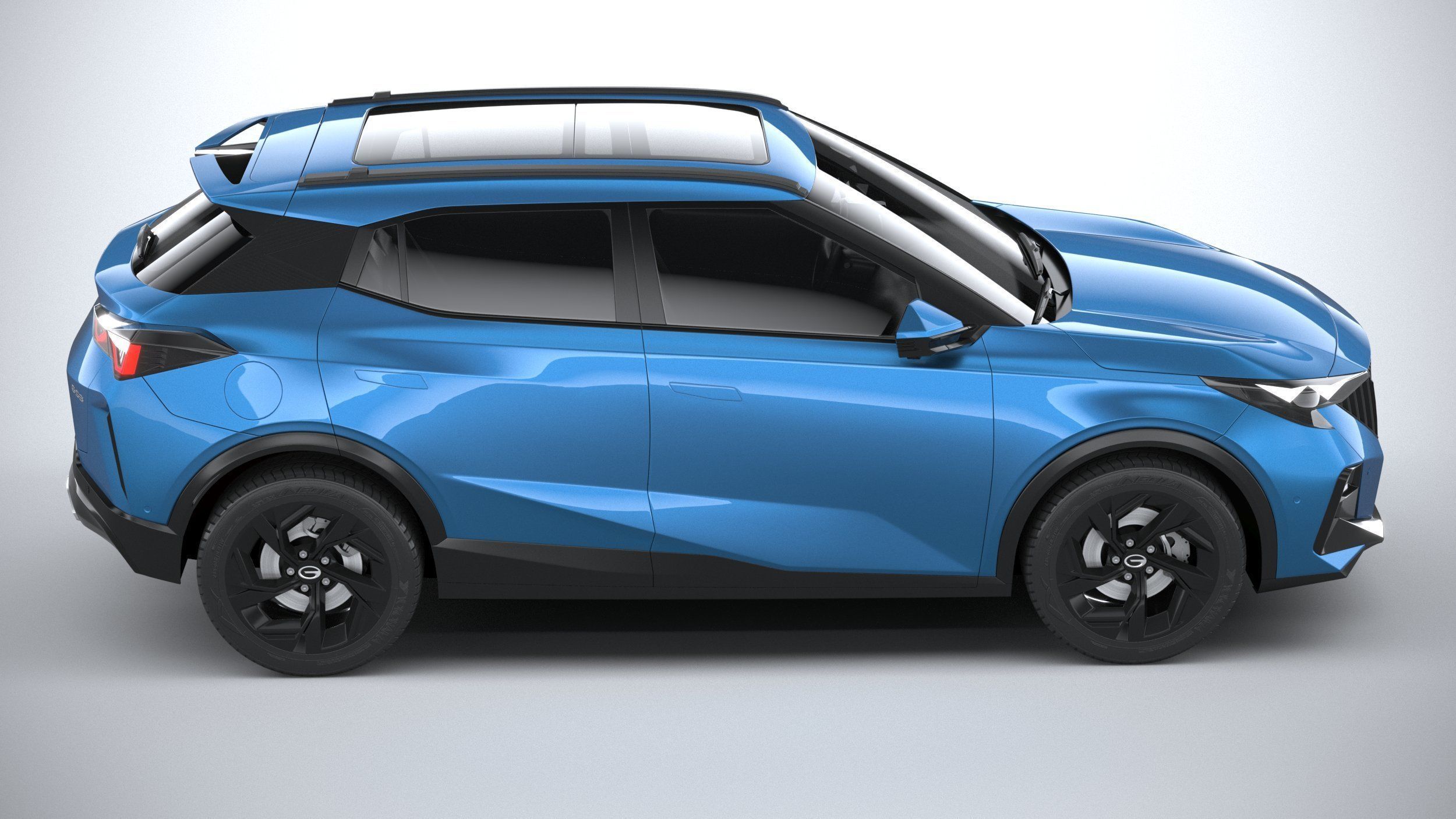 GAC GS3 2023 3D model_11