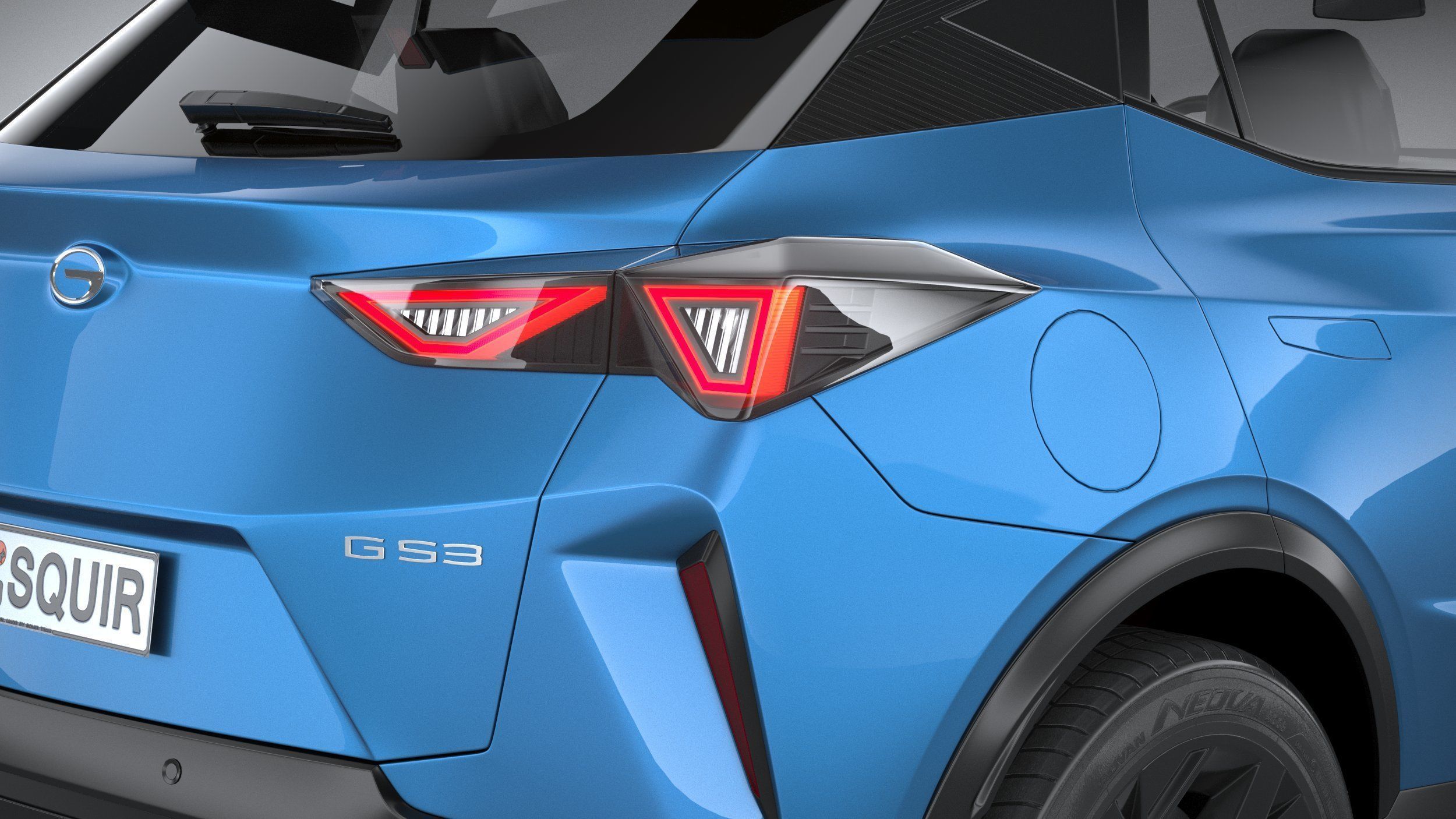 GAC GS3 2023 3D model_18