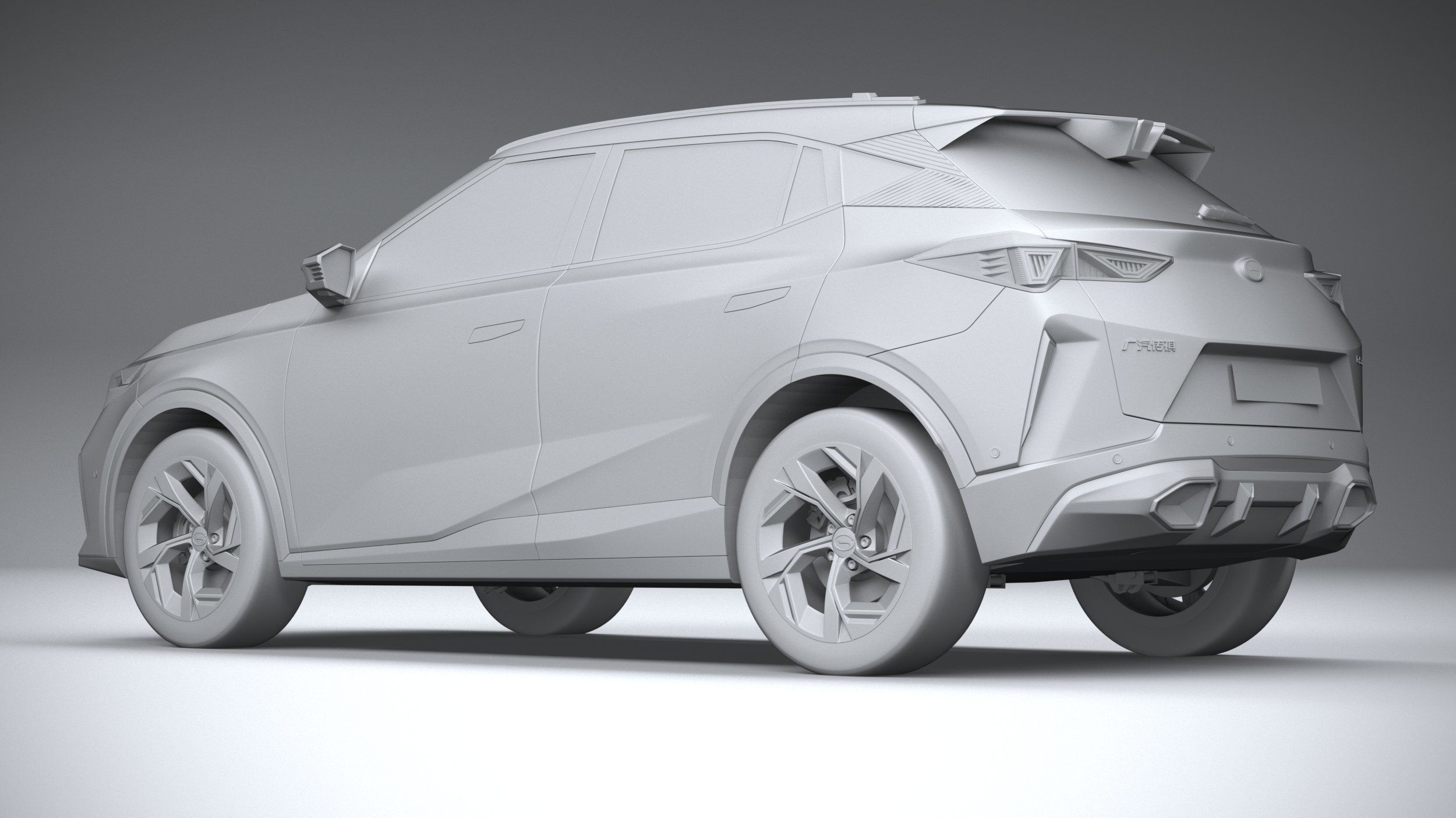GAC GS3 2023 3D model_21