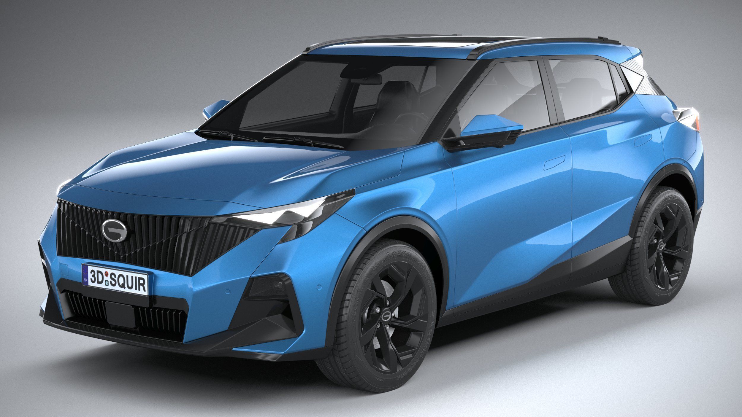 GAC GS3 2023 3D model_1