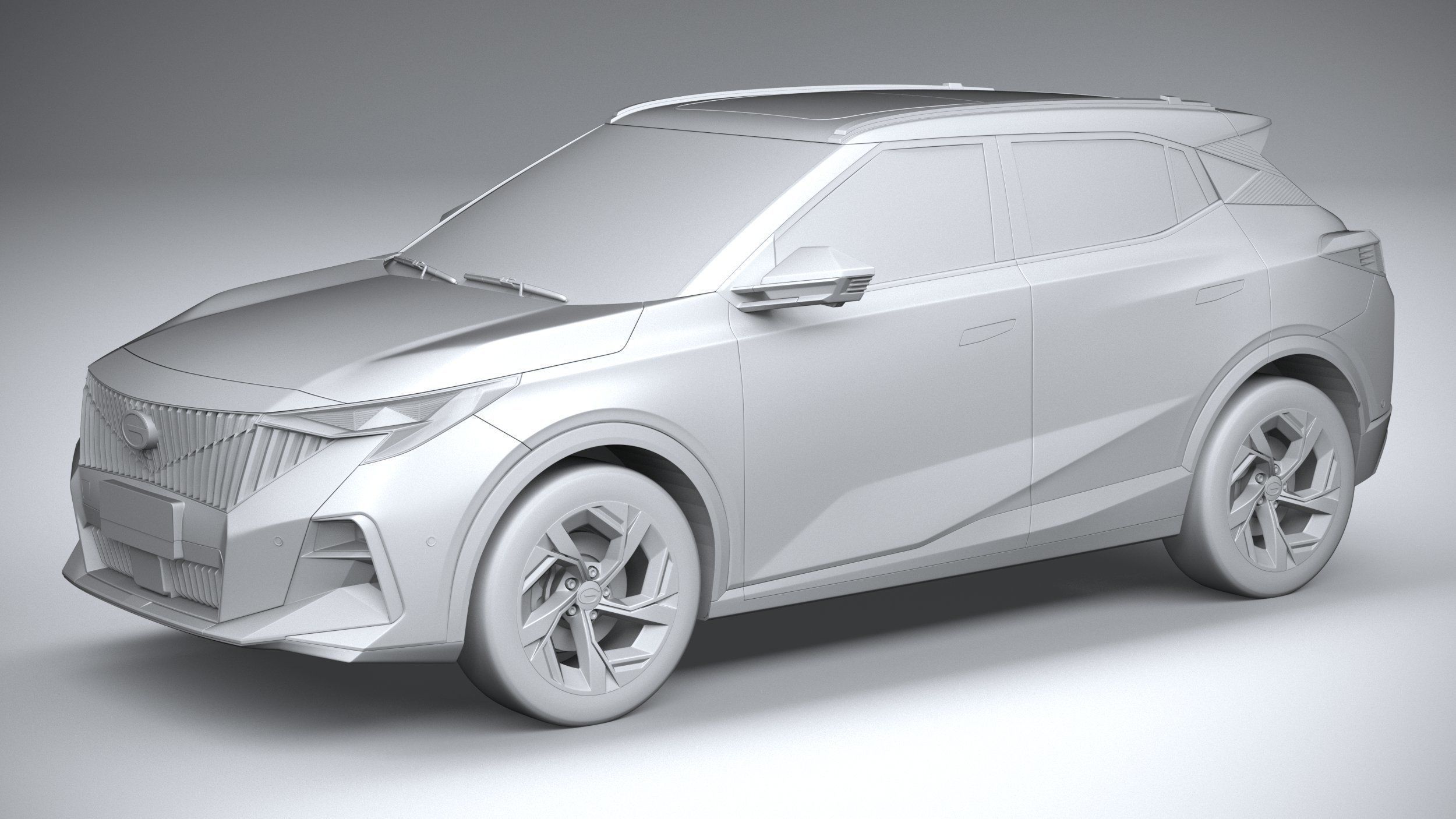 GAC GS3 2023 3D model_19