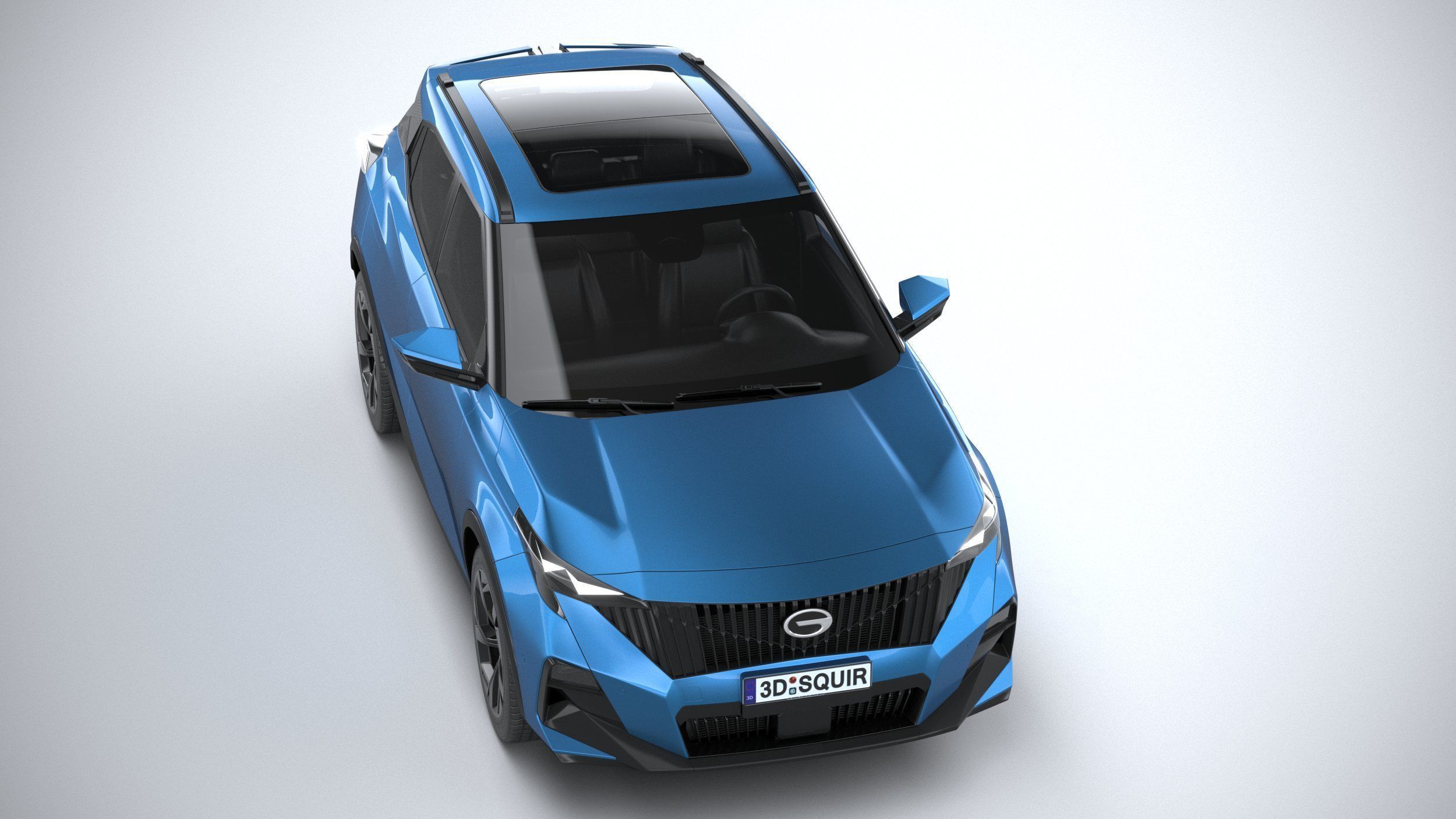 GAC GS3 2023 3D model_12
