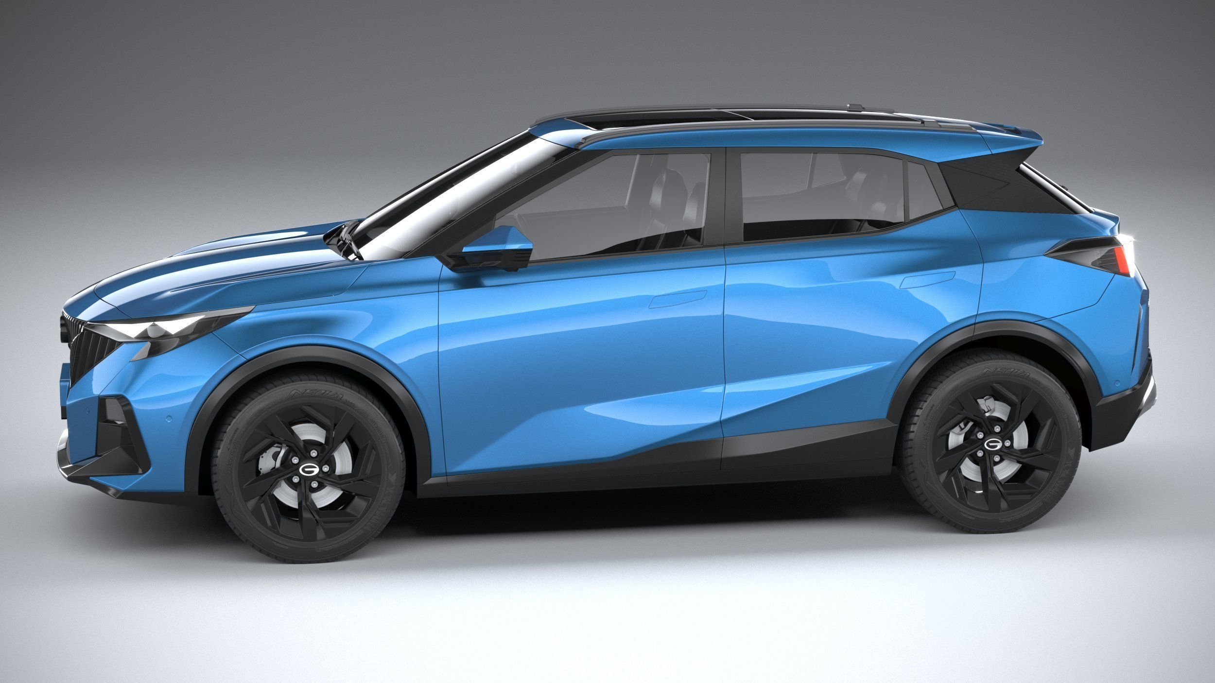 GAC GS3 2023 3D model_8