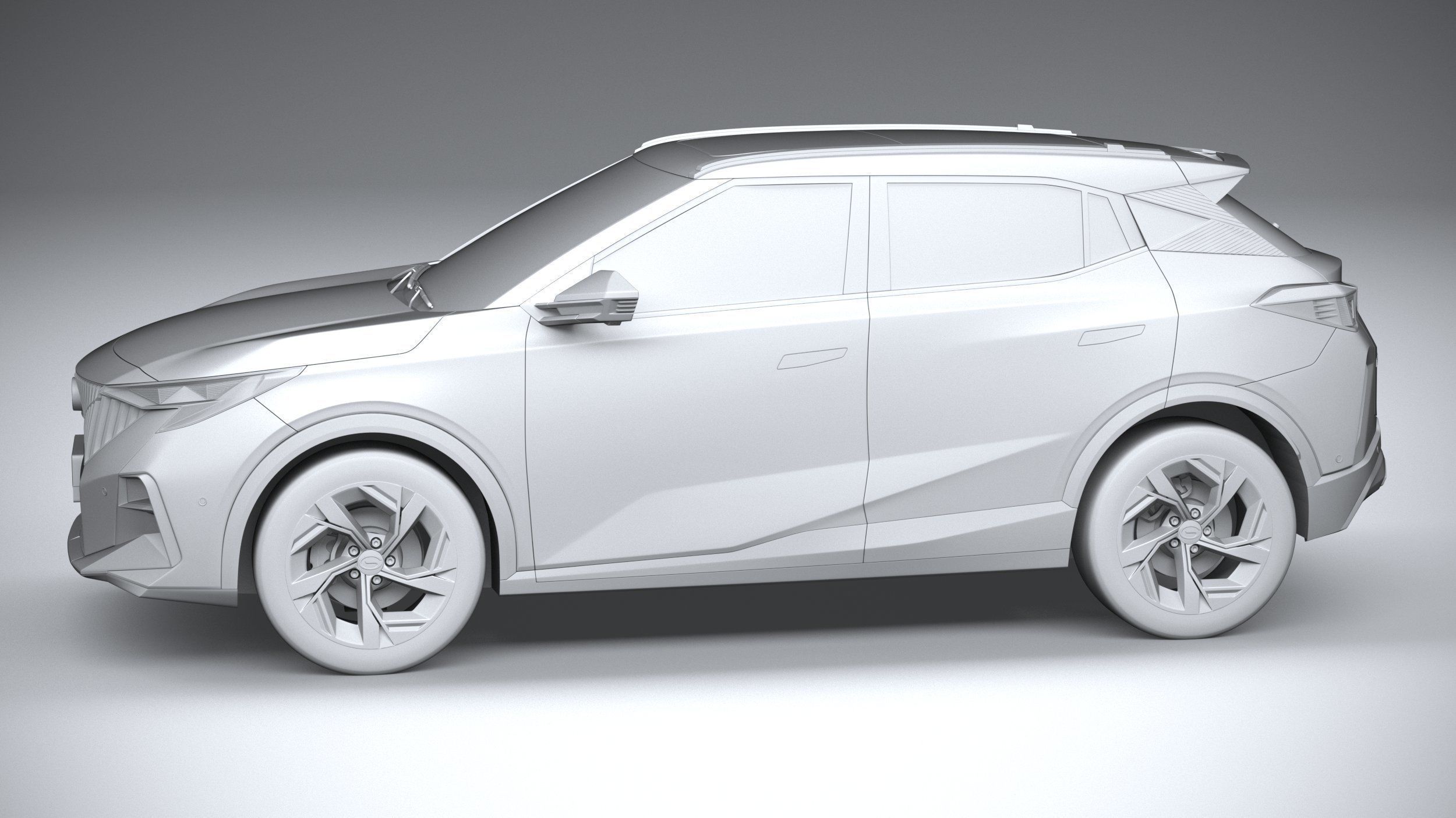 GAC GS3 2023 3D model_22