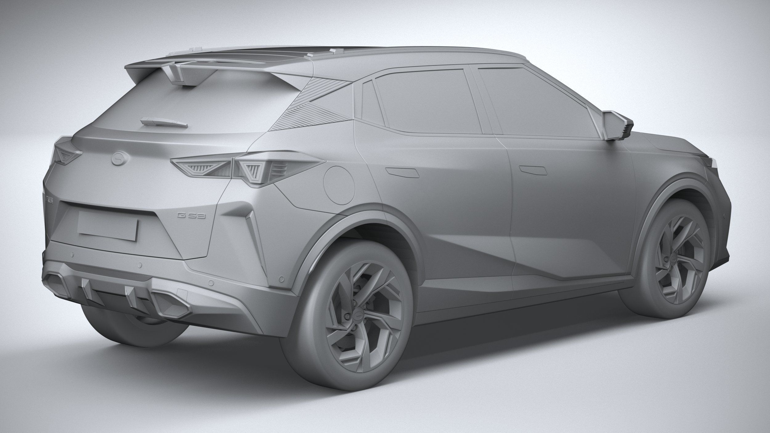GAC GS3 2023 3D model_25
