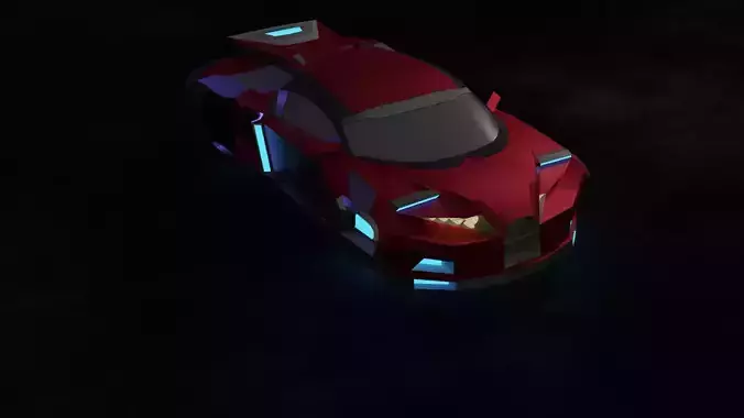 Bugati futuristic car