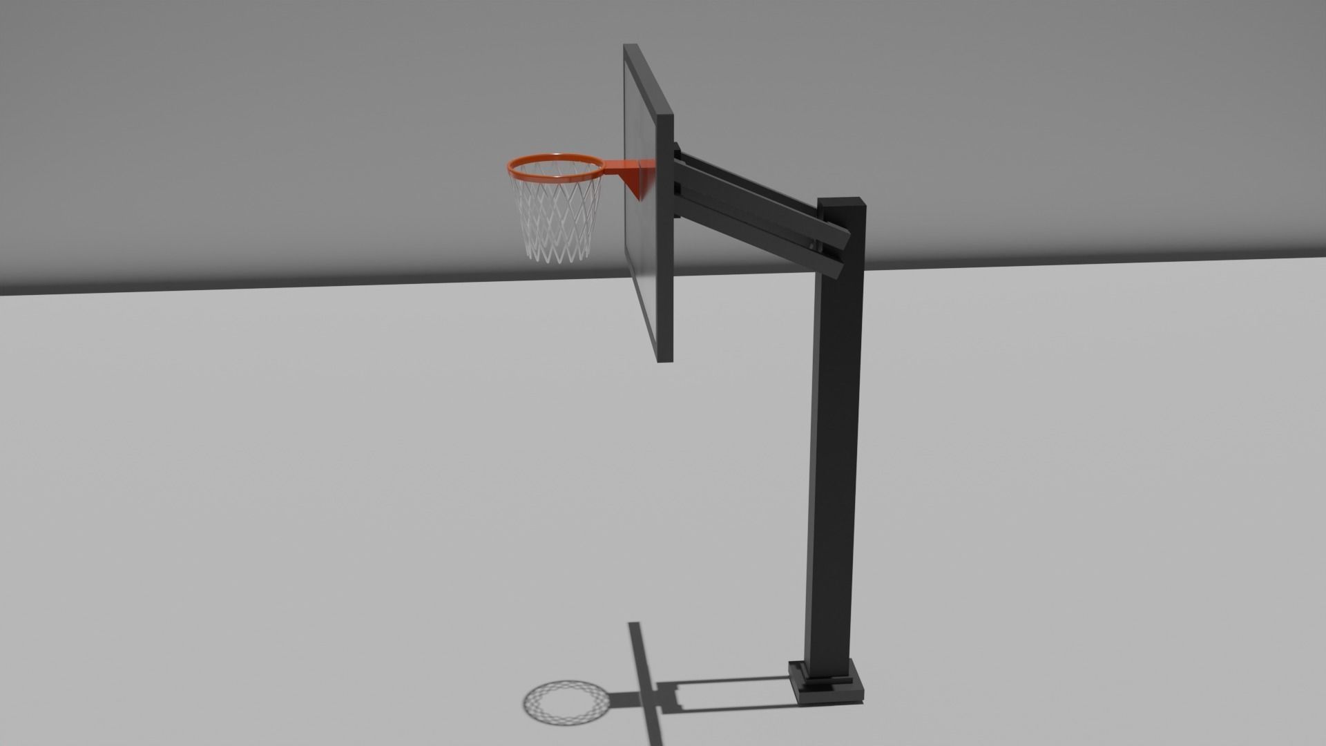 canestro basket basketball hoop 3D model_7