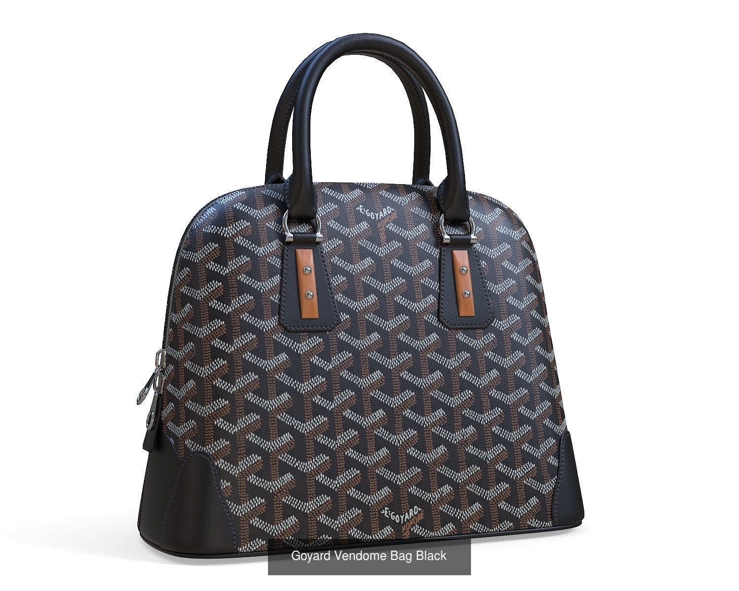 Goyard Vendome Bag 3D Model Collection_2