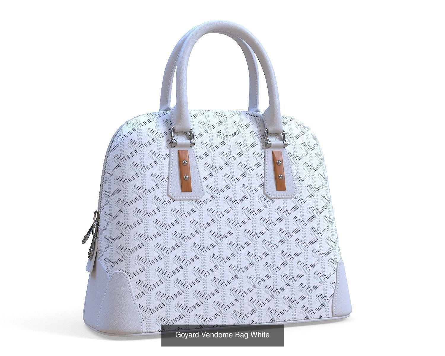 Goyard Vendome Bag 3D Model Collection_3