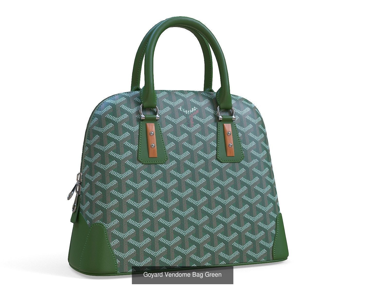 Goyard Vendome Bag 3D Model Collection_1