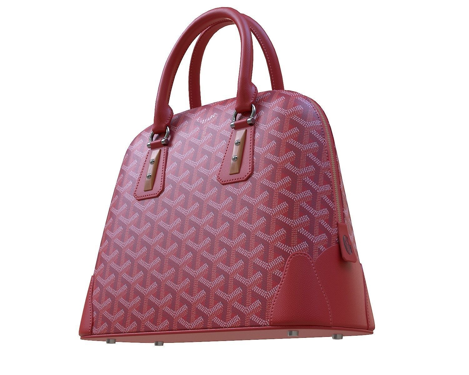 Goyard Vendome Bag 3D Model Collection_9