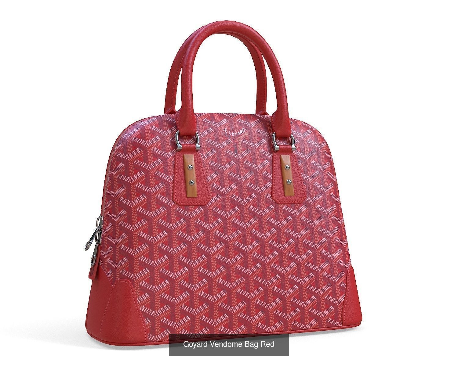 Goyard Vendome Bag 3D Model Collection_4
