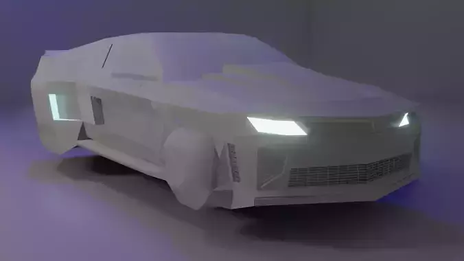 Chevrolet camaro ZL1 cyberpunk