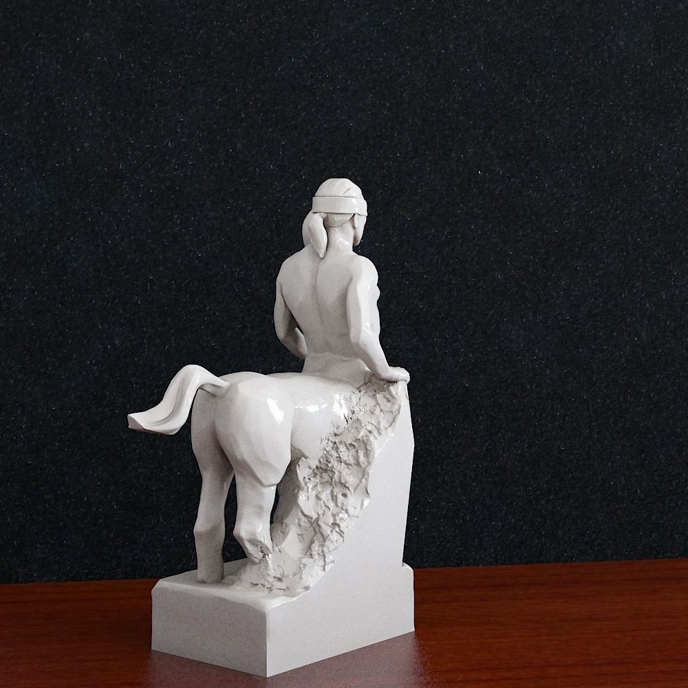  Sagittarius Pendant 3D print model_2