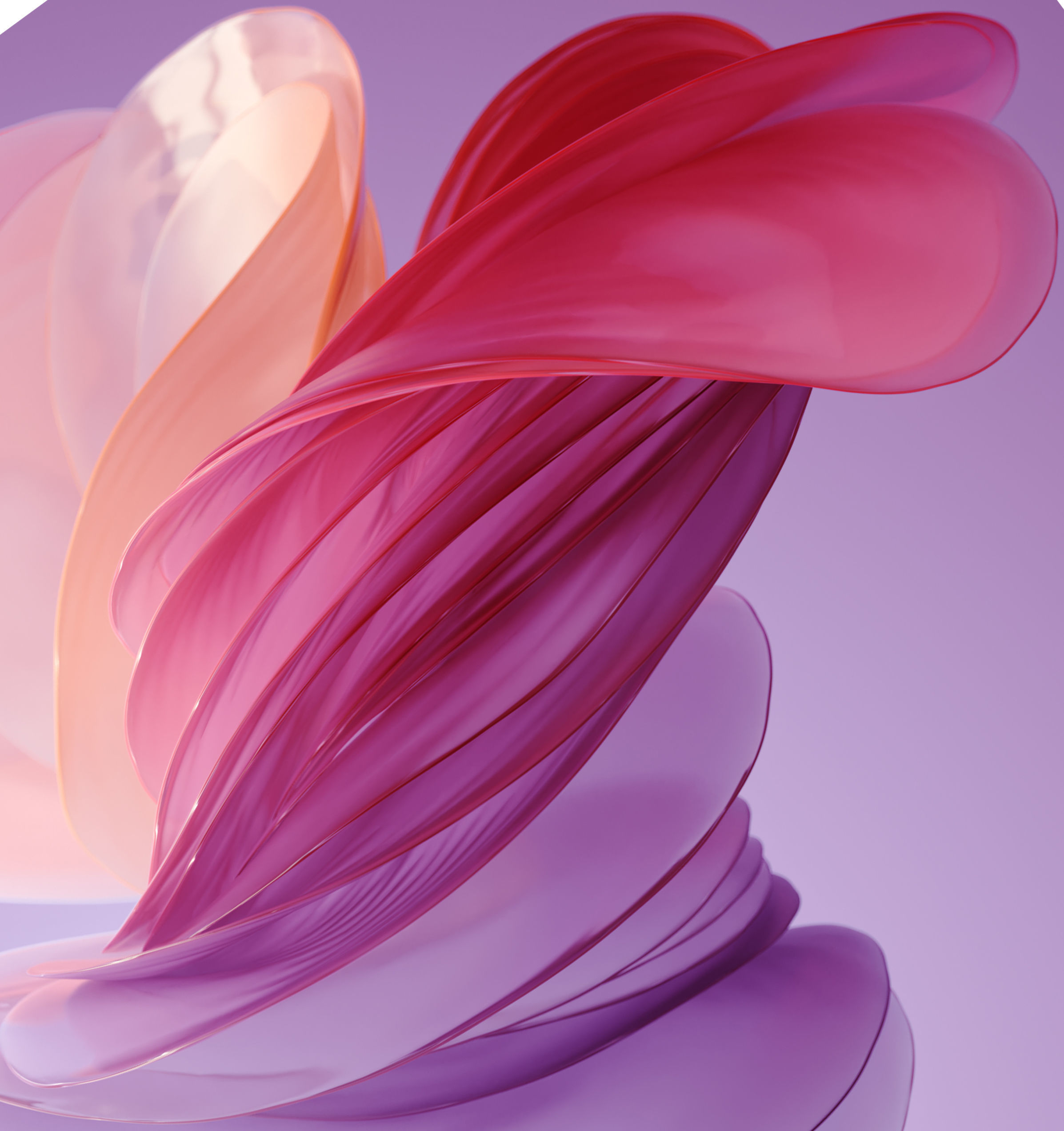 Abstract Art with Cloth simulation  Low-poly 3D model_4