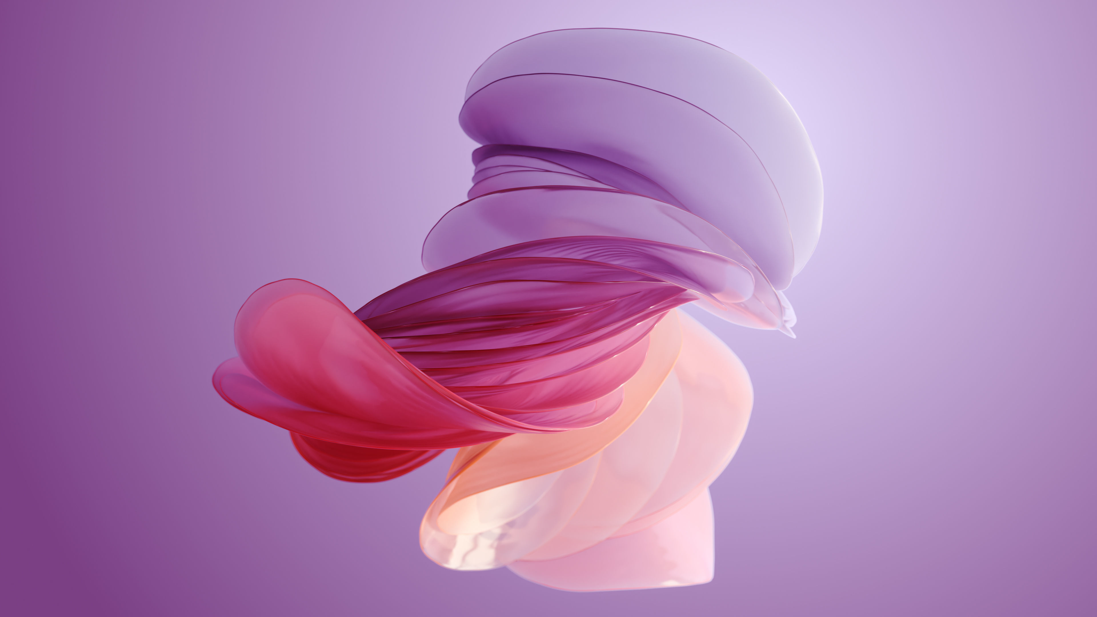 Abstract Art with Cloth simulation  Low-poly 3D model_7