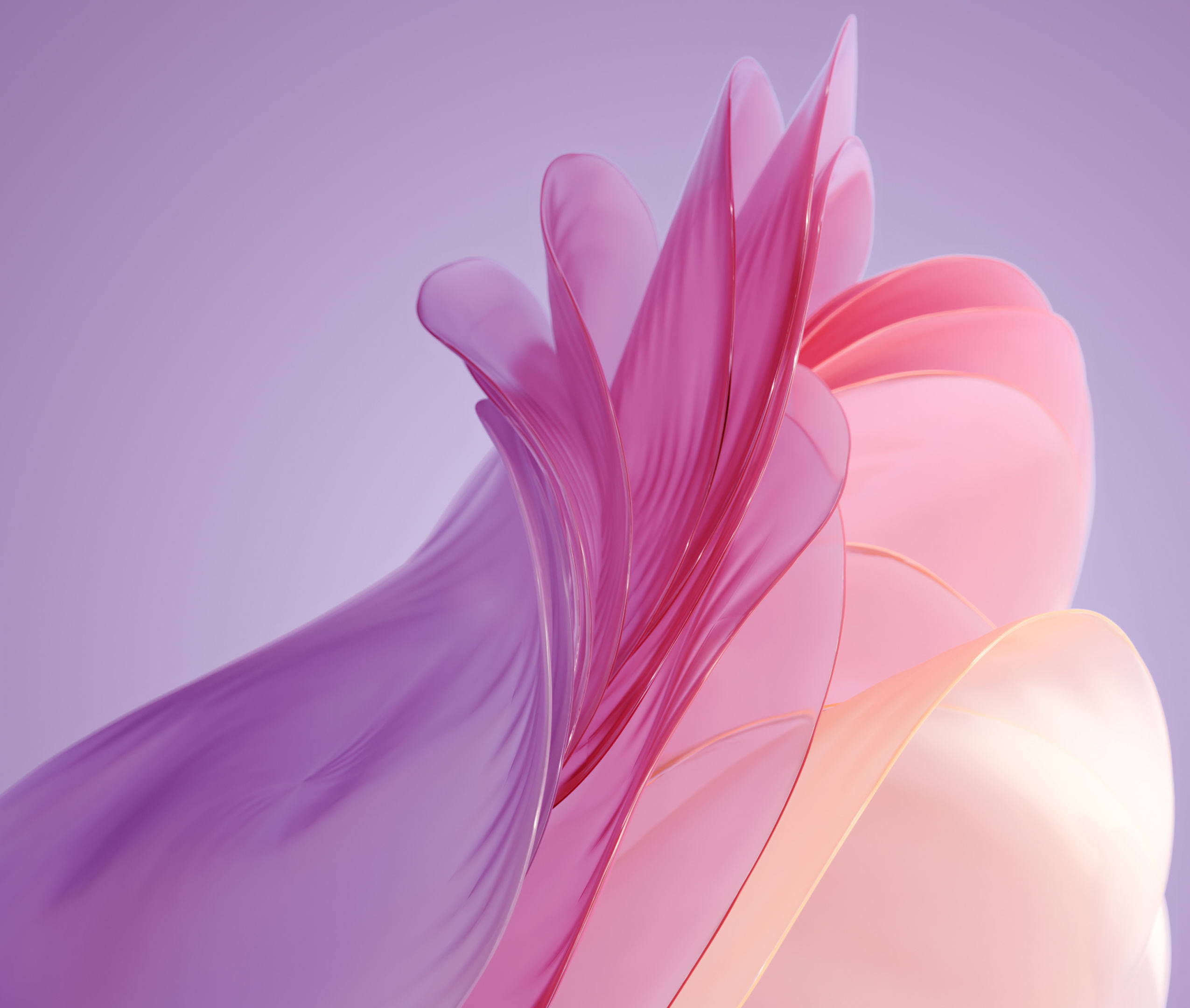 Abstract Art with Cloth simulation  Low-poly 3D model_2