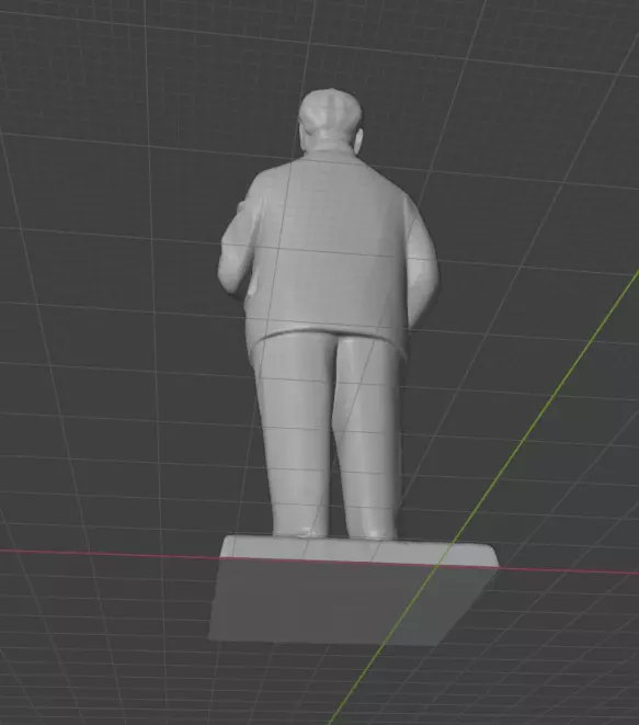 Alfred Hitchcock 3D print model_27