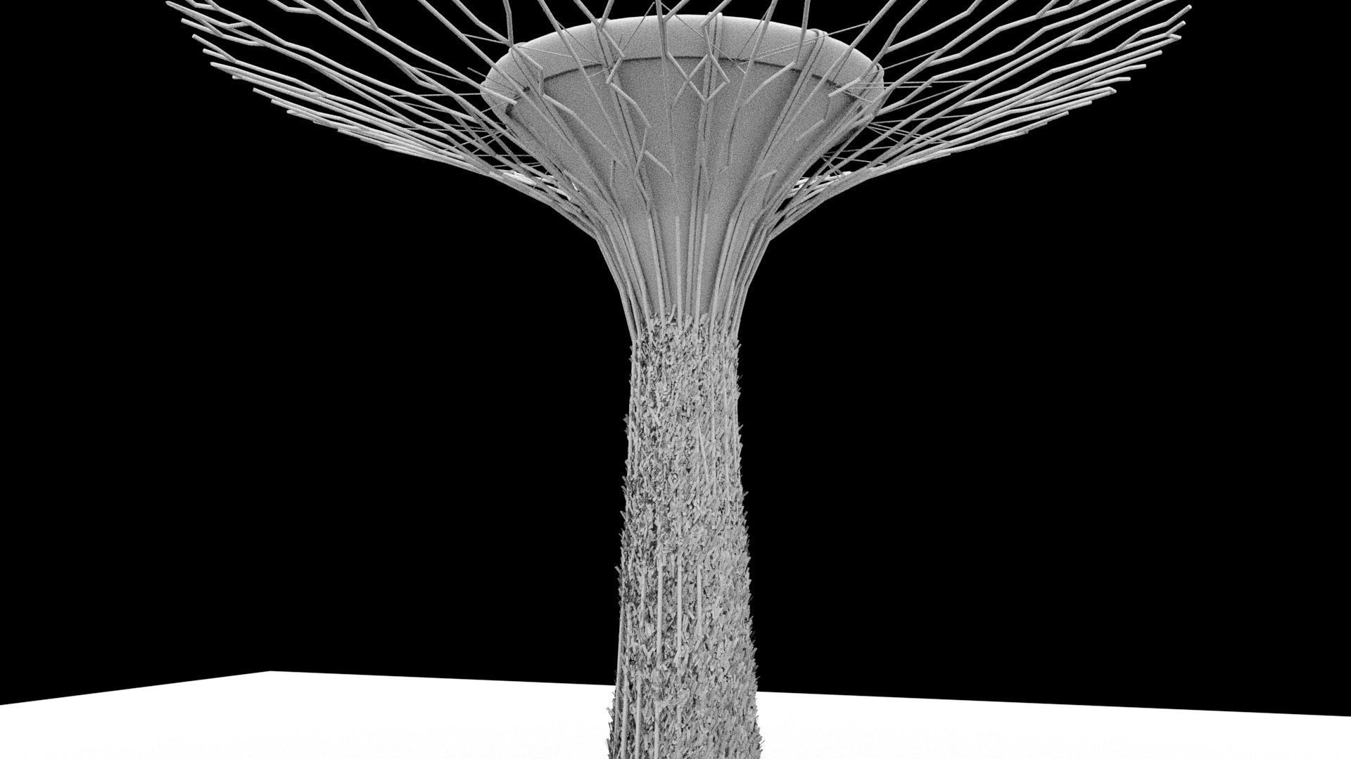 Supertree in Singapore 3D model_1