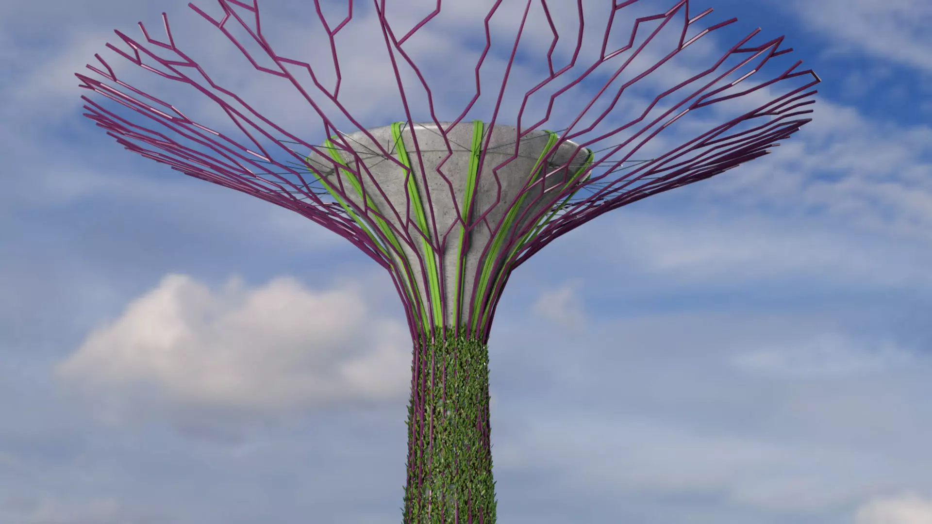 Supertree in Singapore 3D model_0