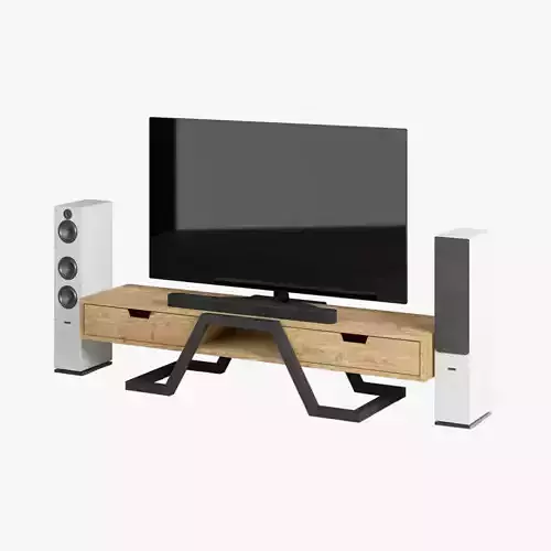 TV Cabinet Set 01