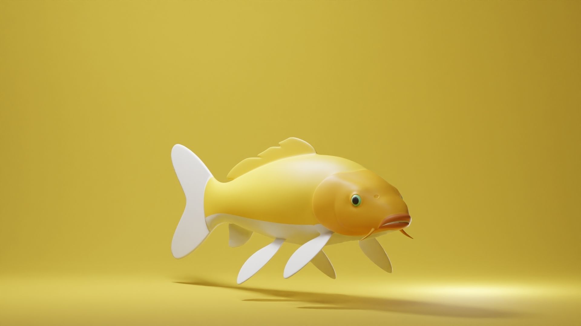 Khoi-Fish Base Mesh Low-poly 3D model_1