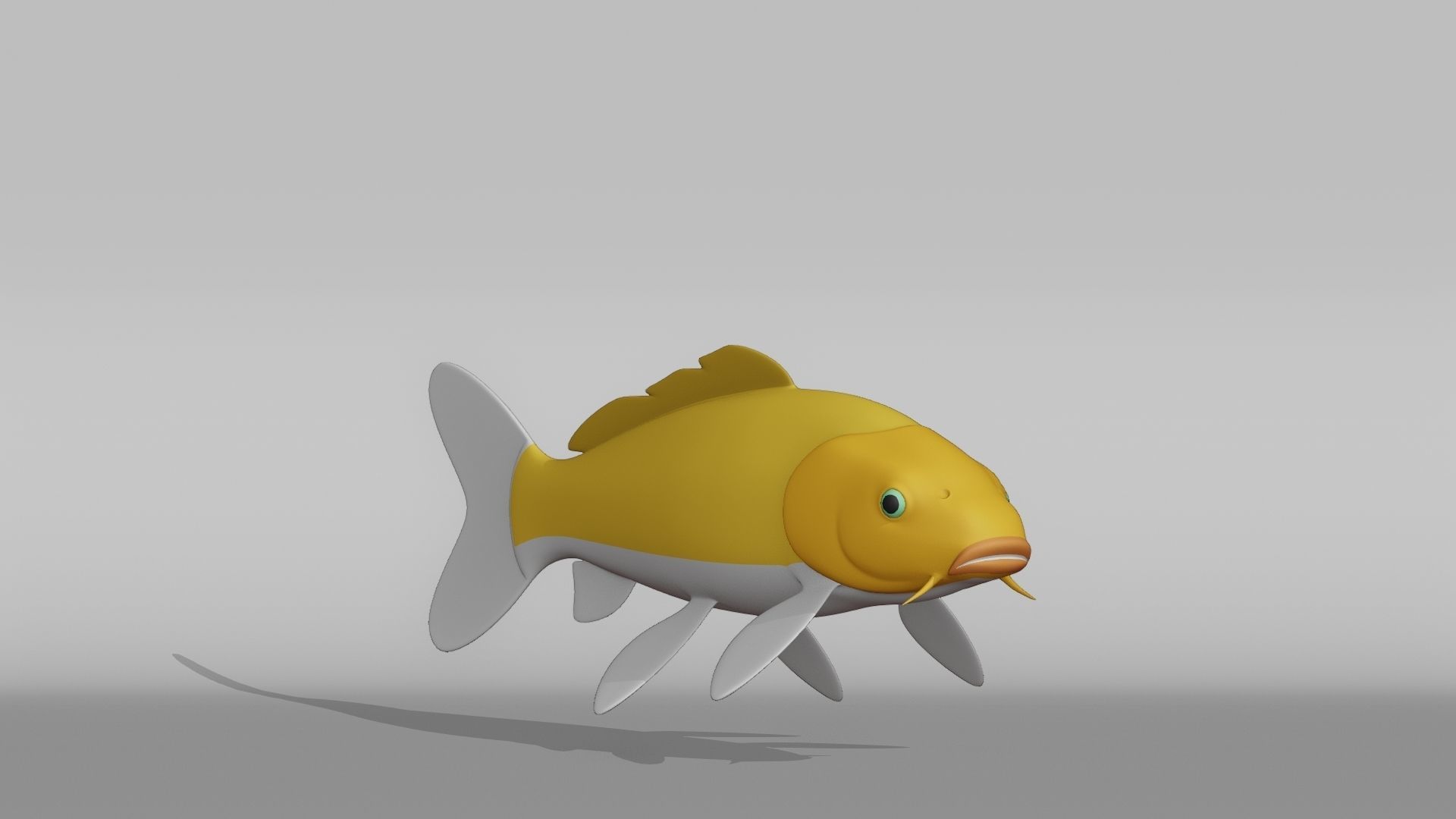 Khoi-Fish Base Mesh Low-poly 3D model_6