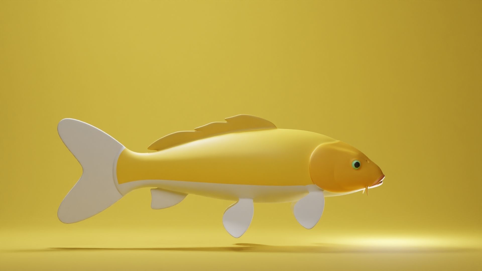 Khoi-Fish Base Mesh Low-poly 3D model_3