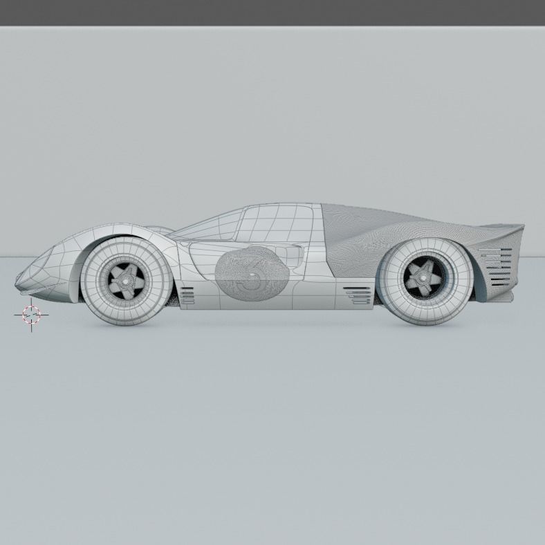 Ferrari 330 P4 3D model_5