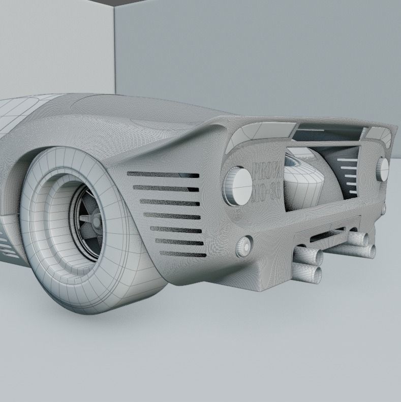 Ferrari 330 P4 3D model_8