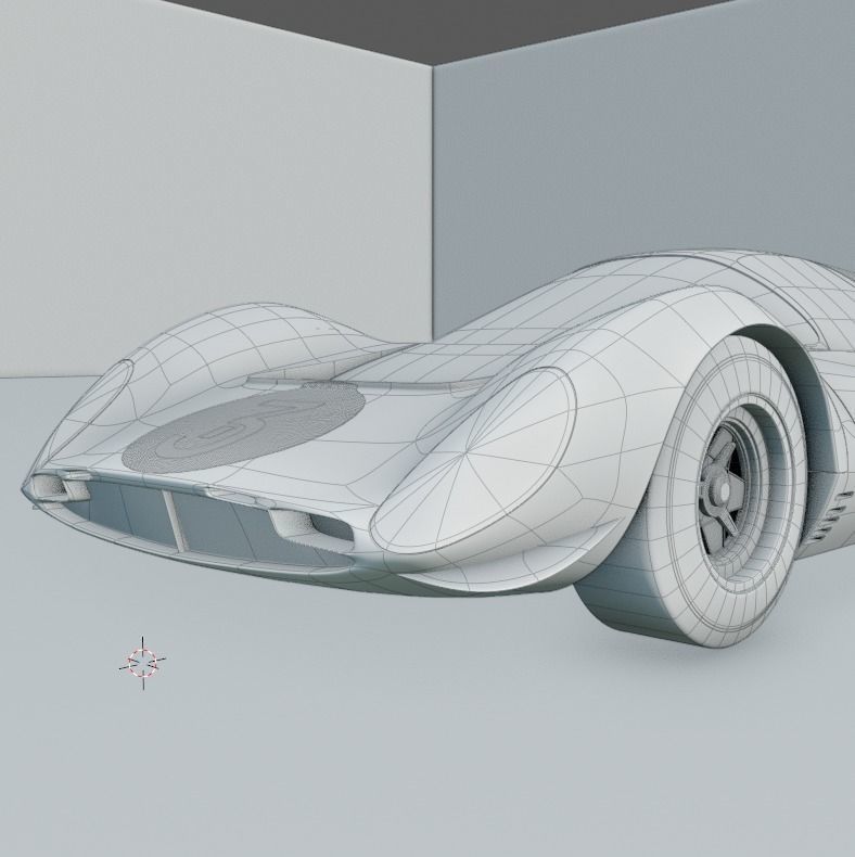 Ferrari 330 P4 3D model_9