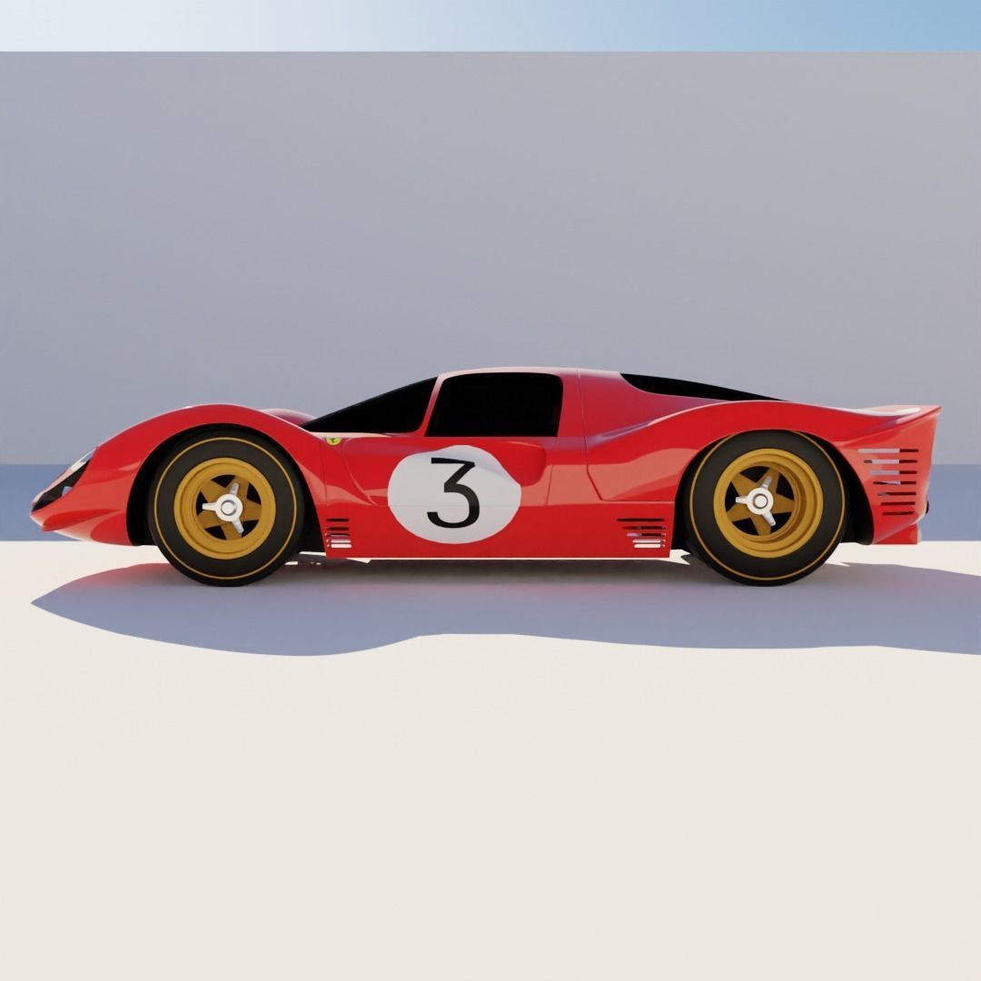 Ferrari 330 P4 3D model_2