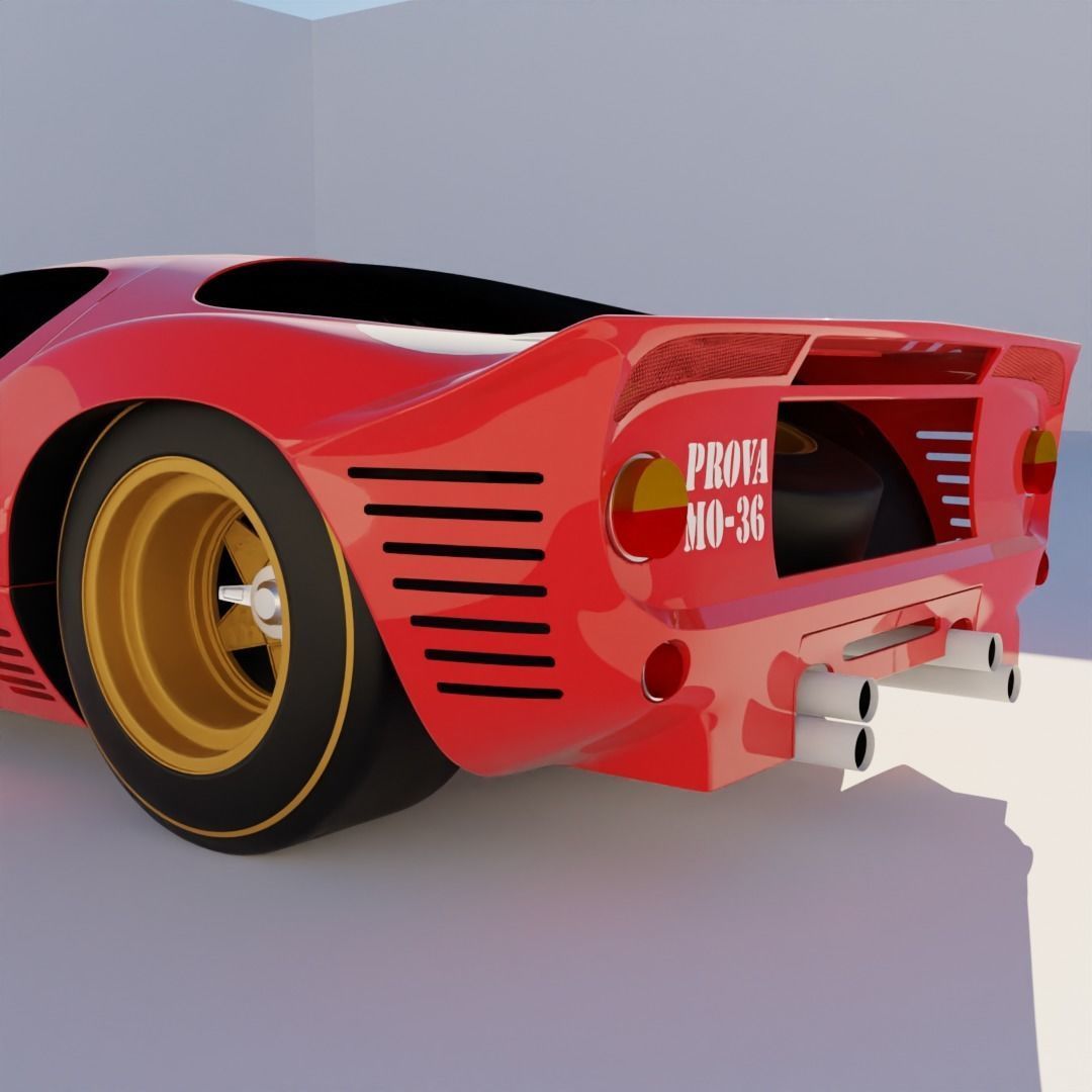 Ferrari 330 P4 3D model_6