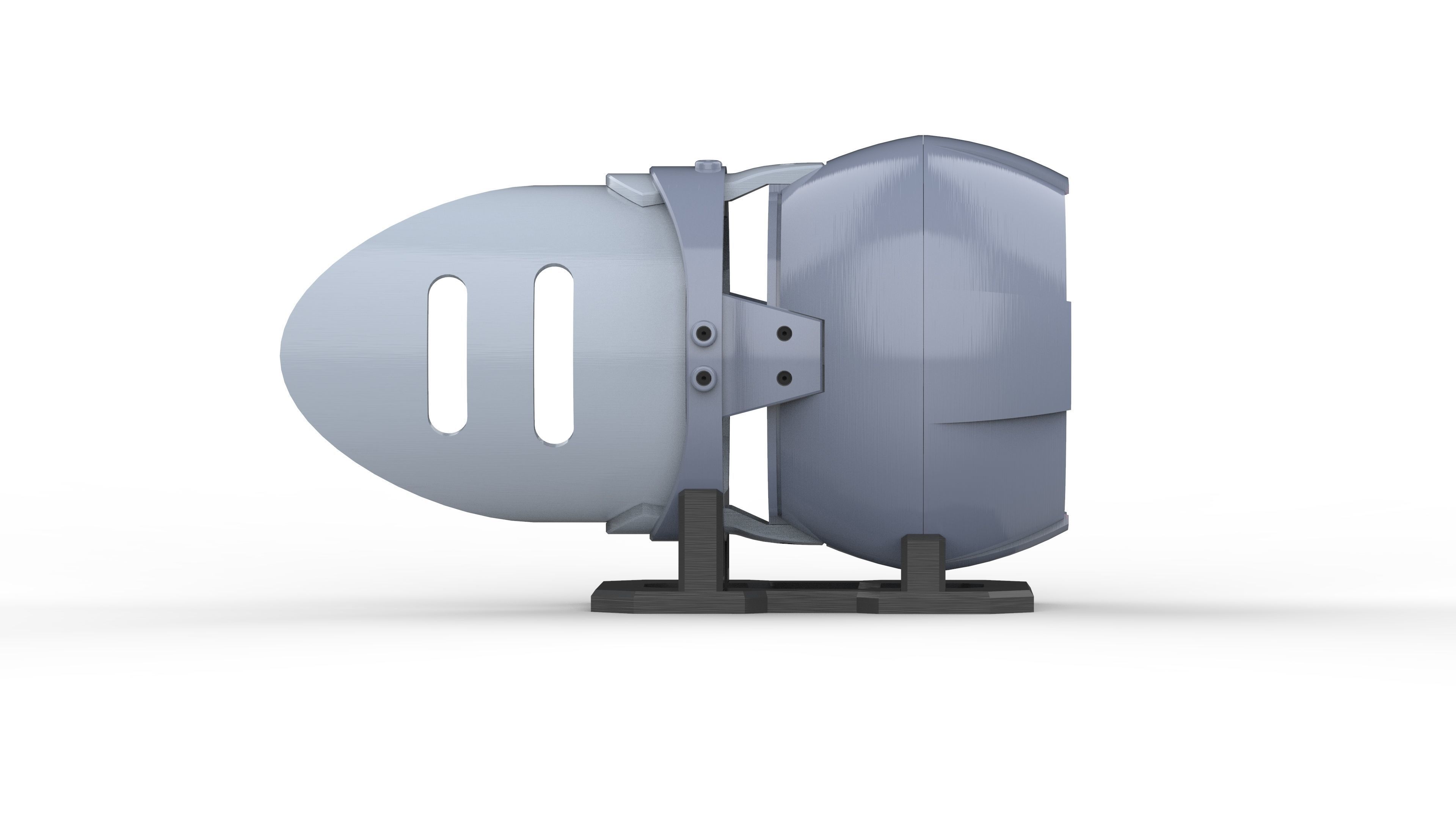  Hand Cannon - Star Trek Discovery - Commercial - Printable STL 3D print model_3