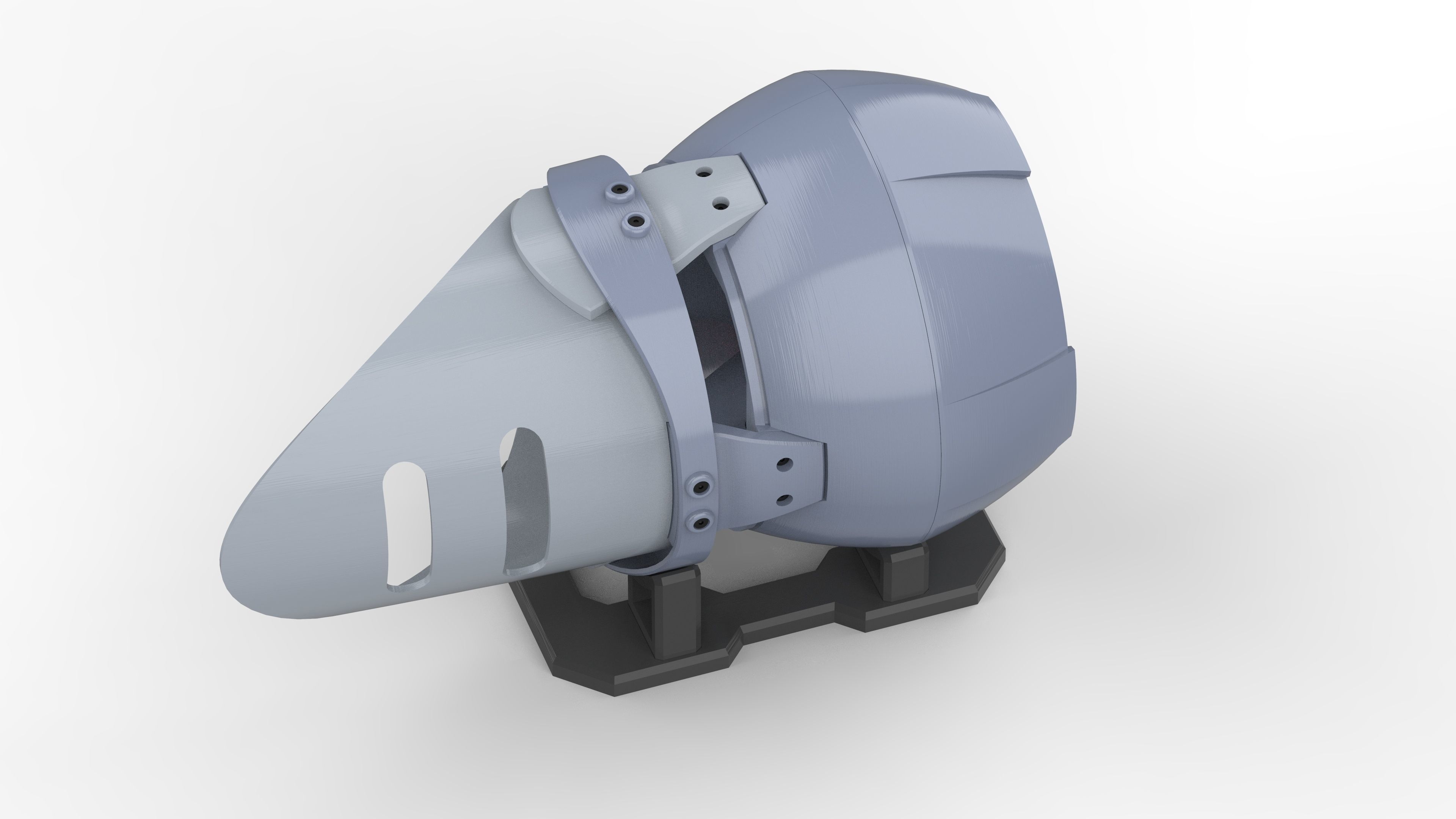  Hand Cannon - Star Trek Discovery - Commercial - Printable STL 3D print model_2