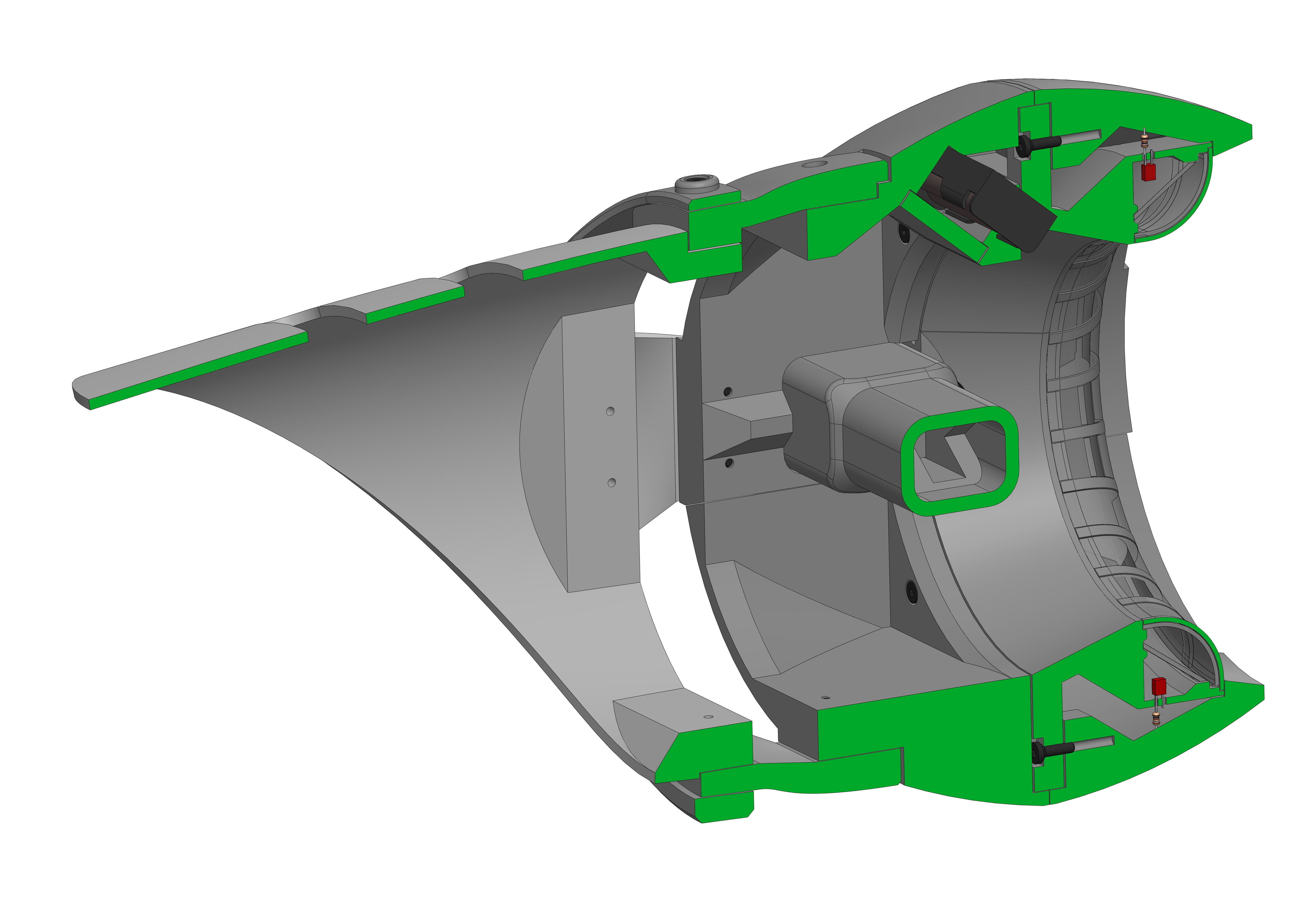 Hand Cannon - Star Trek Discovery - Commercial - Printable STL 3D print model_13