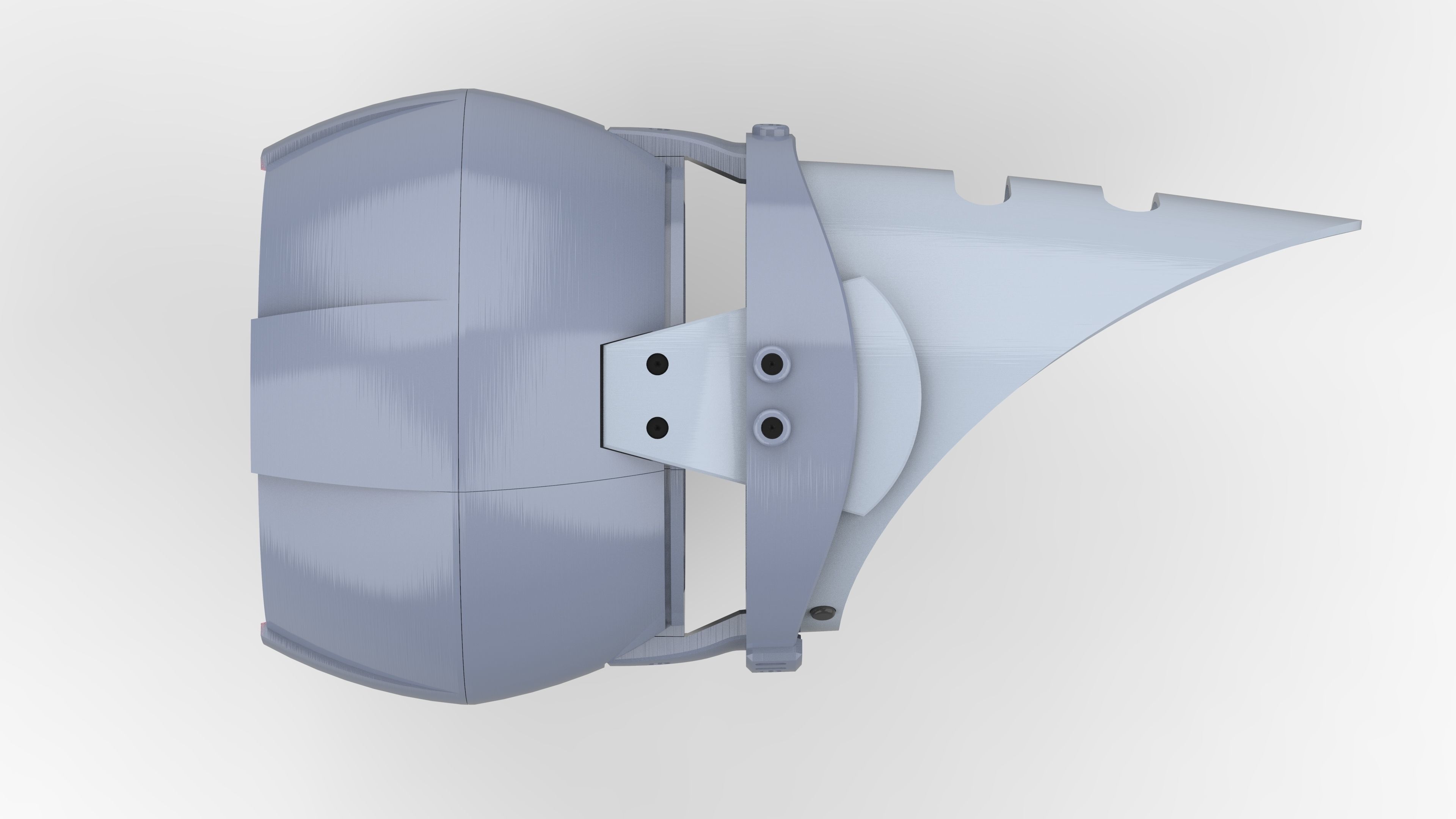  Hand Cannon - Star Trek Discovery - Commercial - Printable STL 3D print model_4