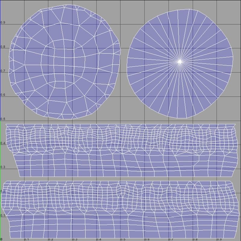 Pumpkin Pie Low-poly 3D model_5