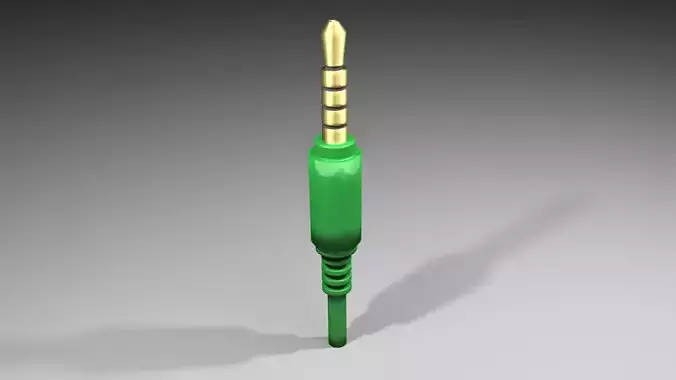 Audio Video Connector - Analog Green