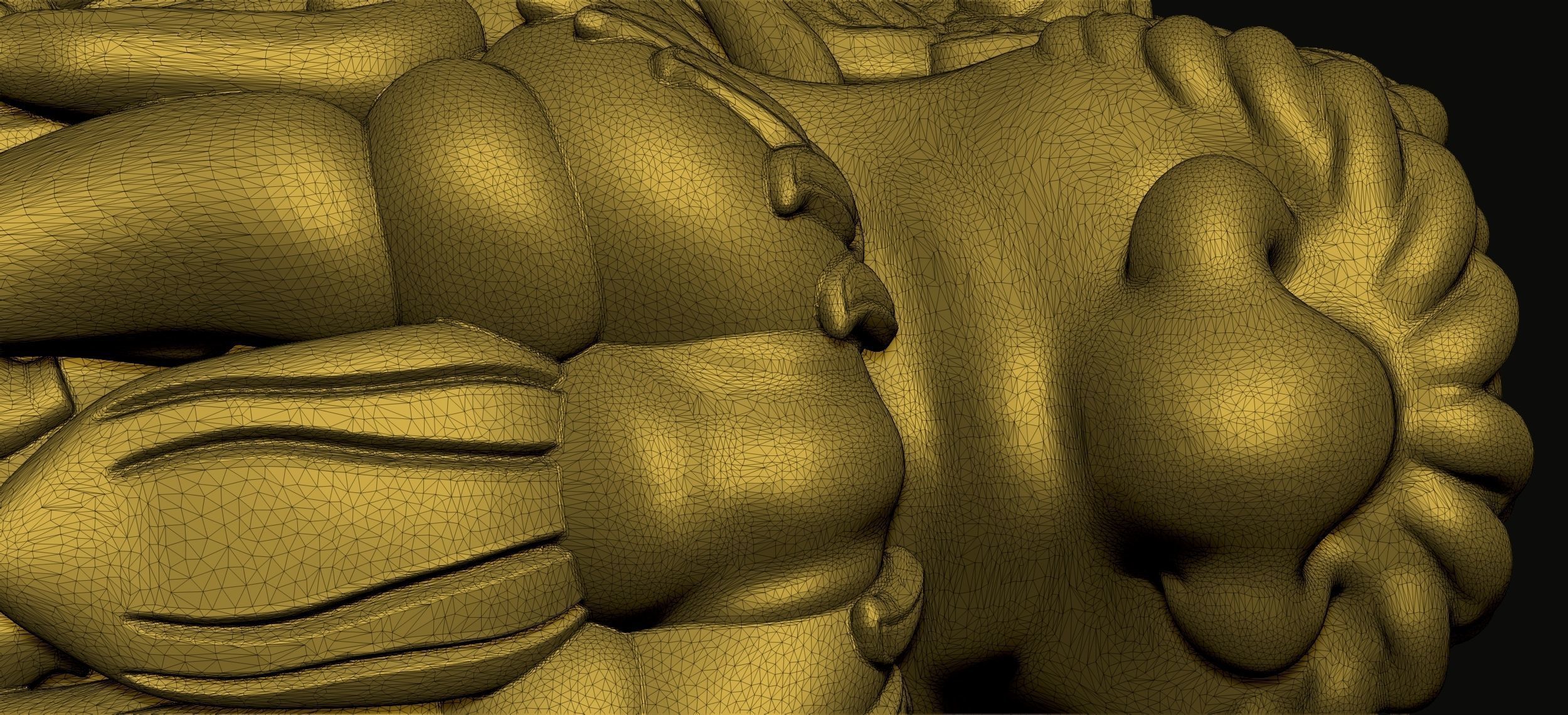 The Dragon Turtle Statue 3D print model_4