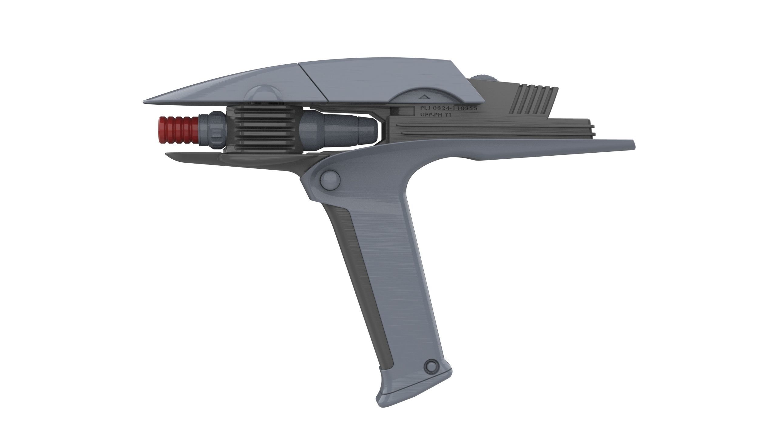 Into Darkness Phaser - Star Trek - Commercial - Printable - STL 3D print model_6