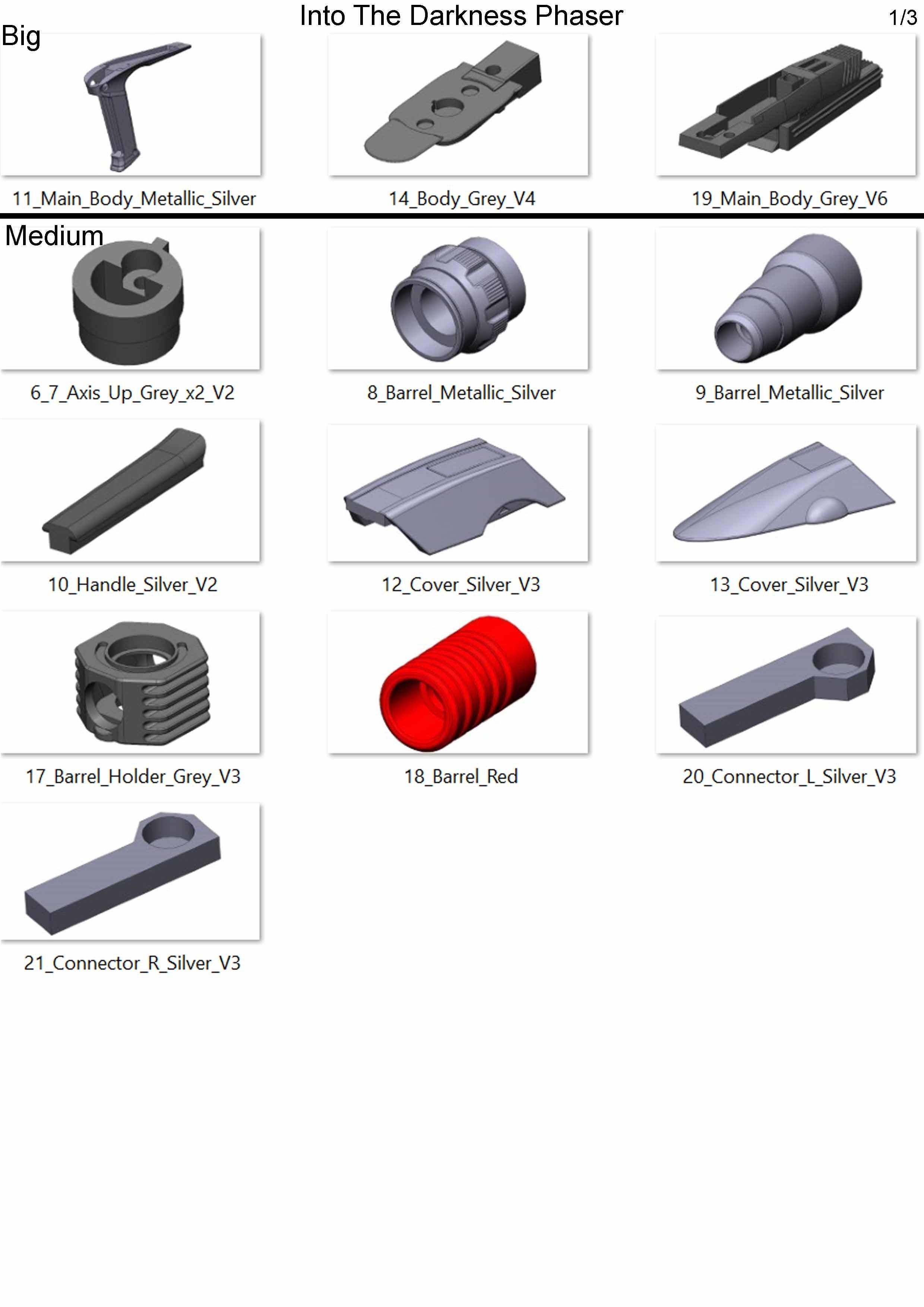 Into Darkness Phaser - Star Trek - Commercial - Printable - STL 3D print model_16