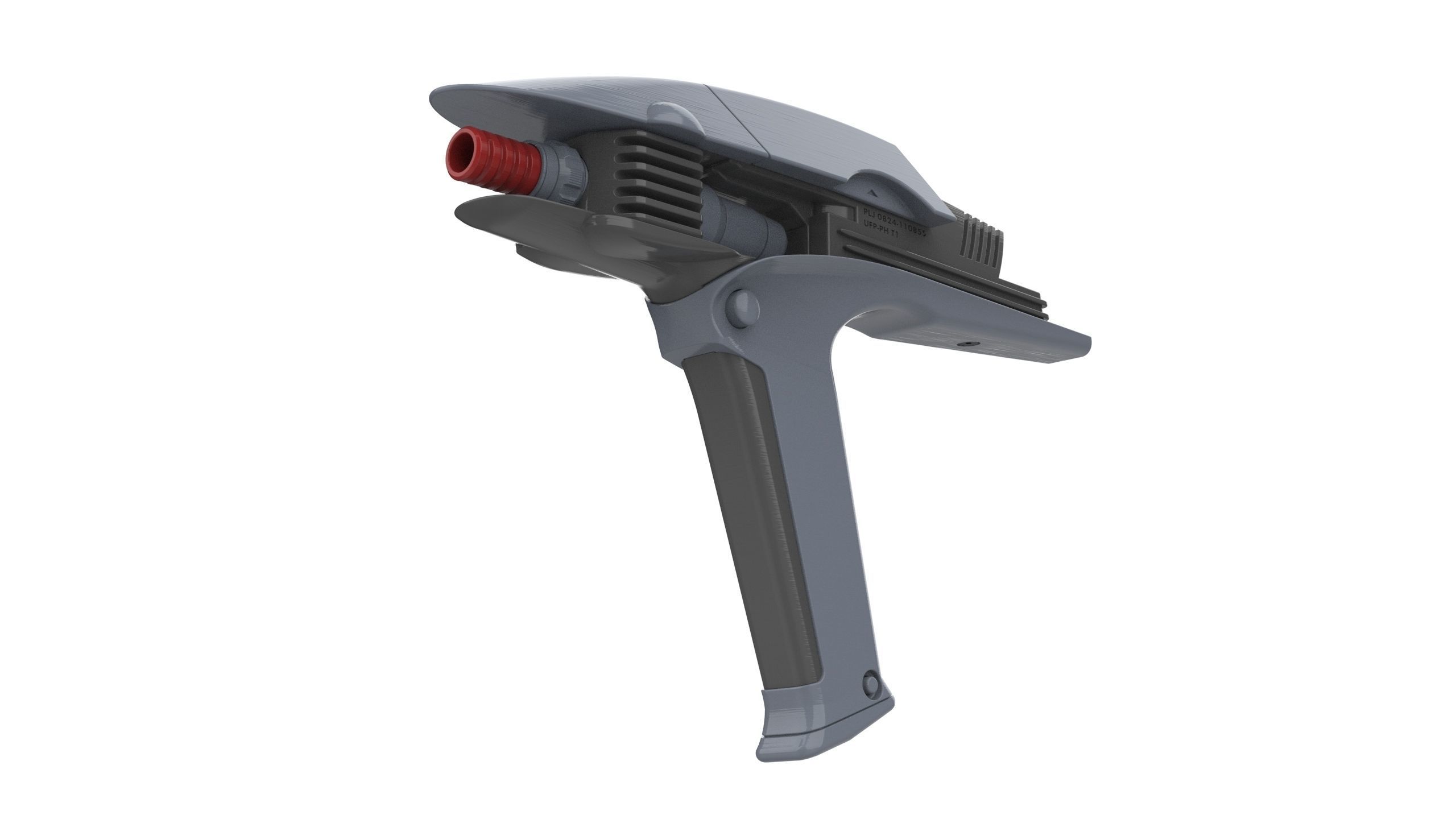 Into Darkness Phaser - Star Trek - Commercial - Printable - STL 3D print model_4