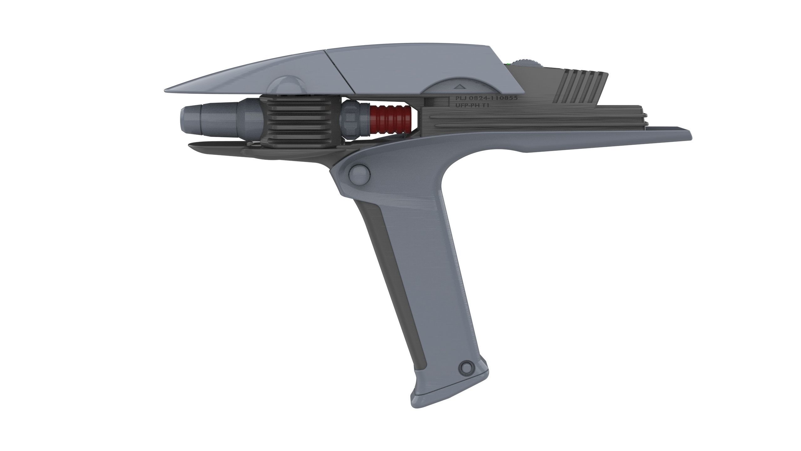 Into Darkness Phaser - Star Trek - Commercial - Printable - STL 3D print model_14