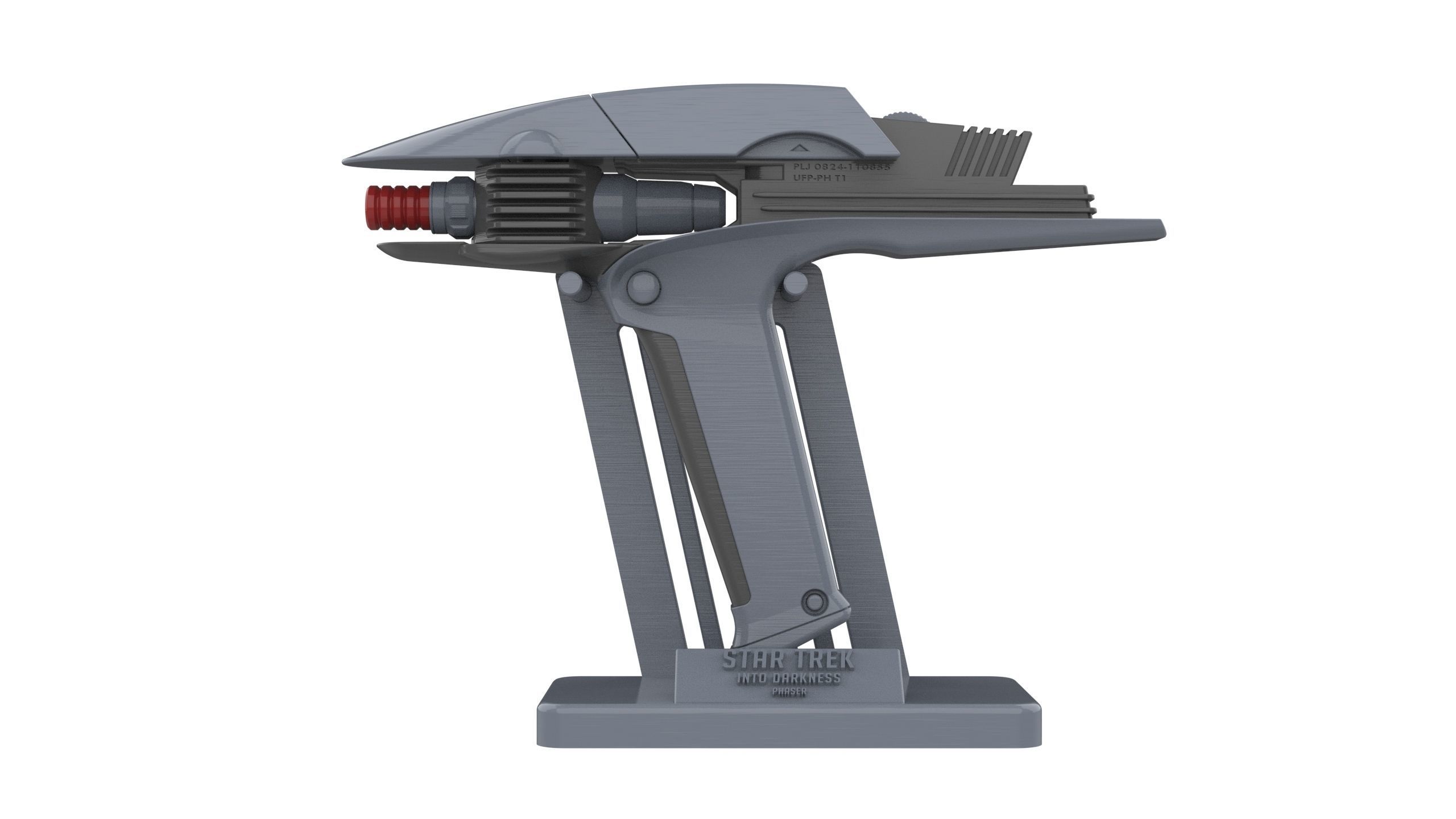 Into Darkness Phaser - Star Trek - Commercial - Printable - STL 3D print model_1