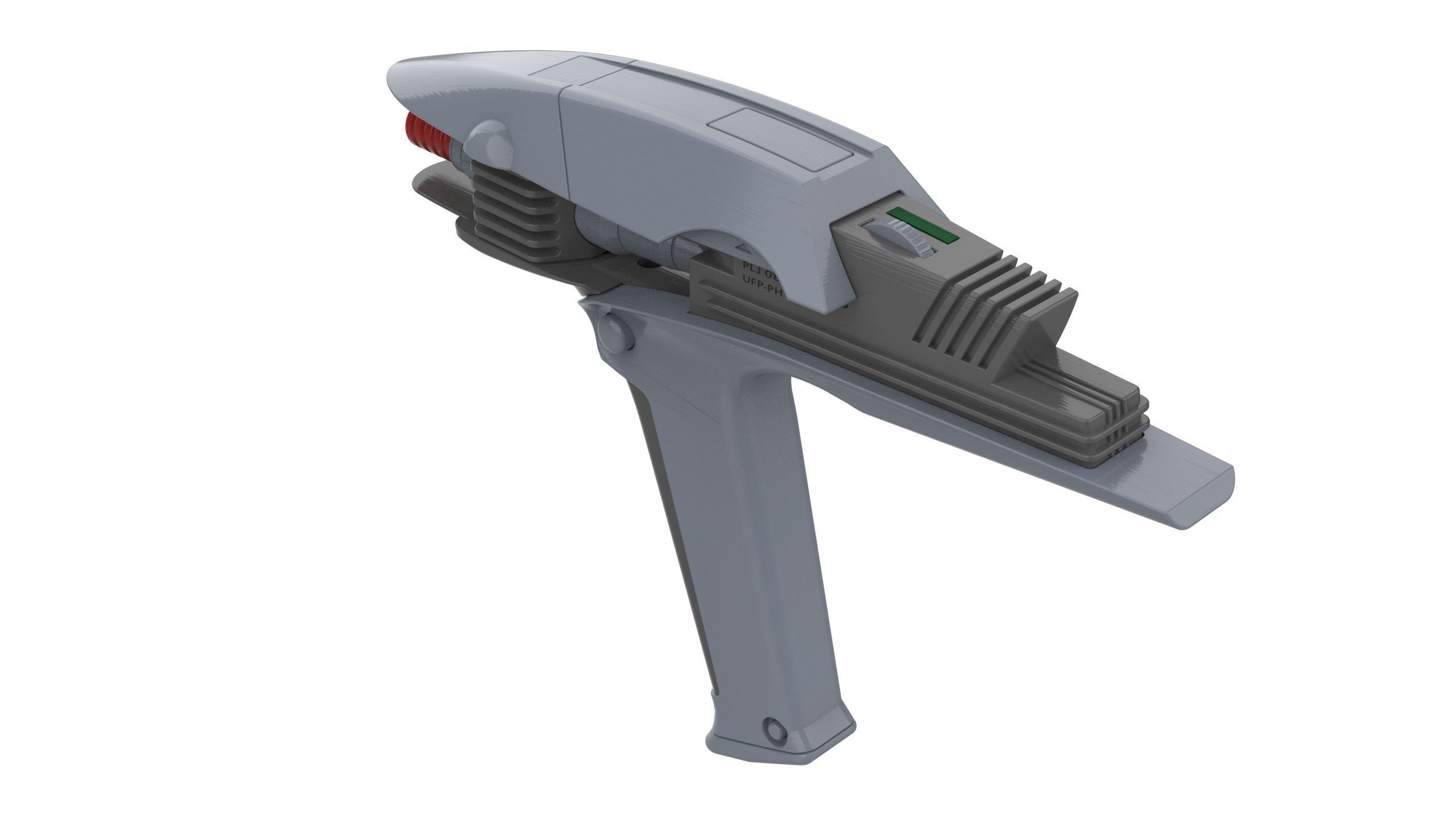 Into Darkness Phaser - Star Trek - Commercial - Printable - STL 3D print model_7