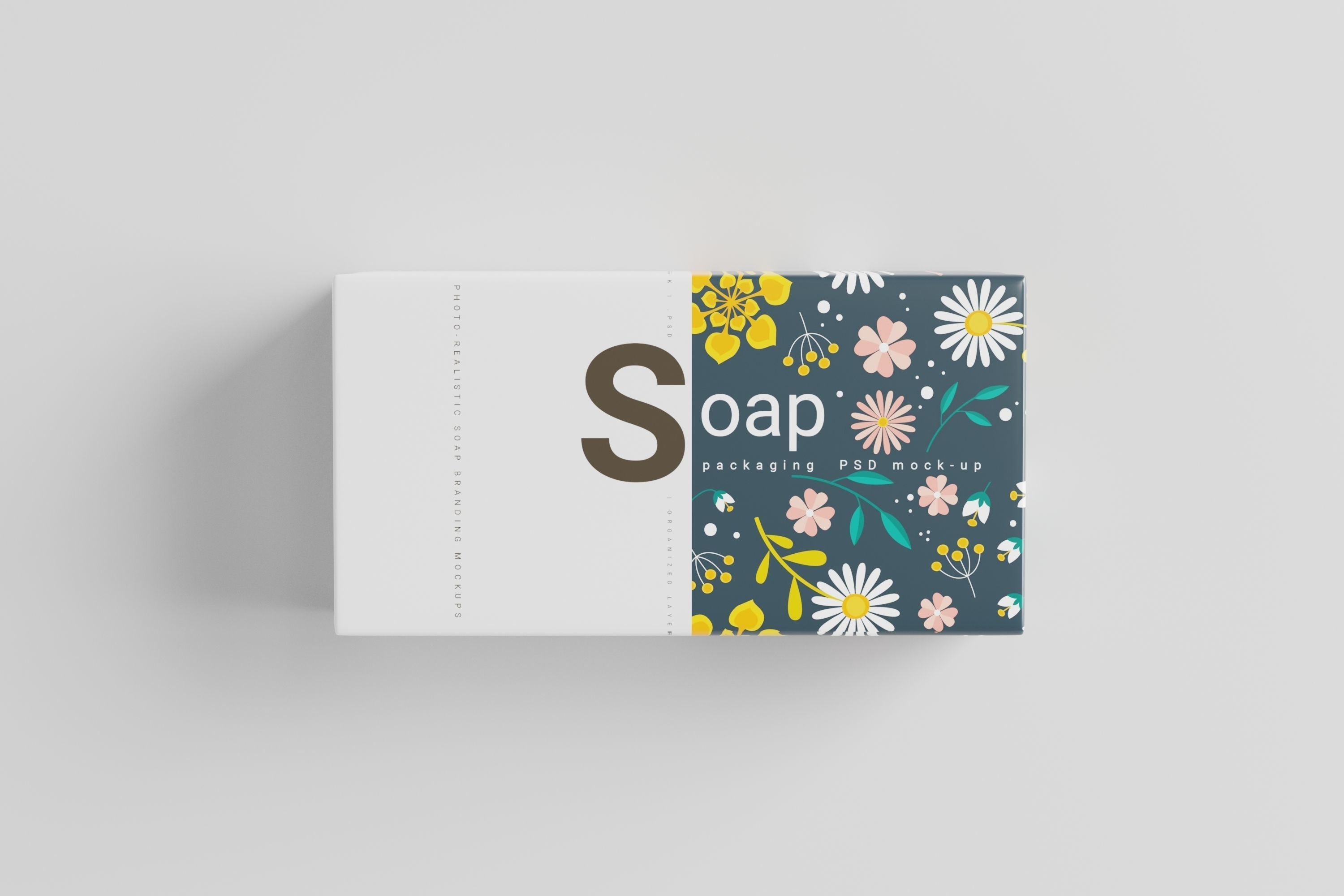 Soap Bar Packaging Low-poly 3D model_2