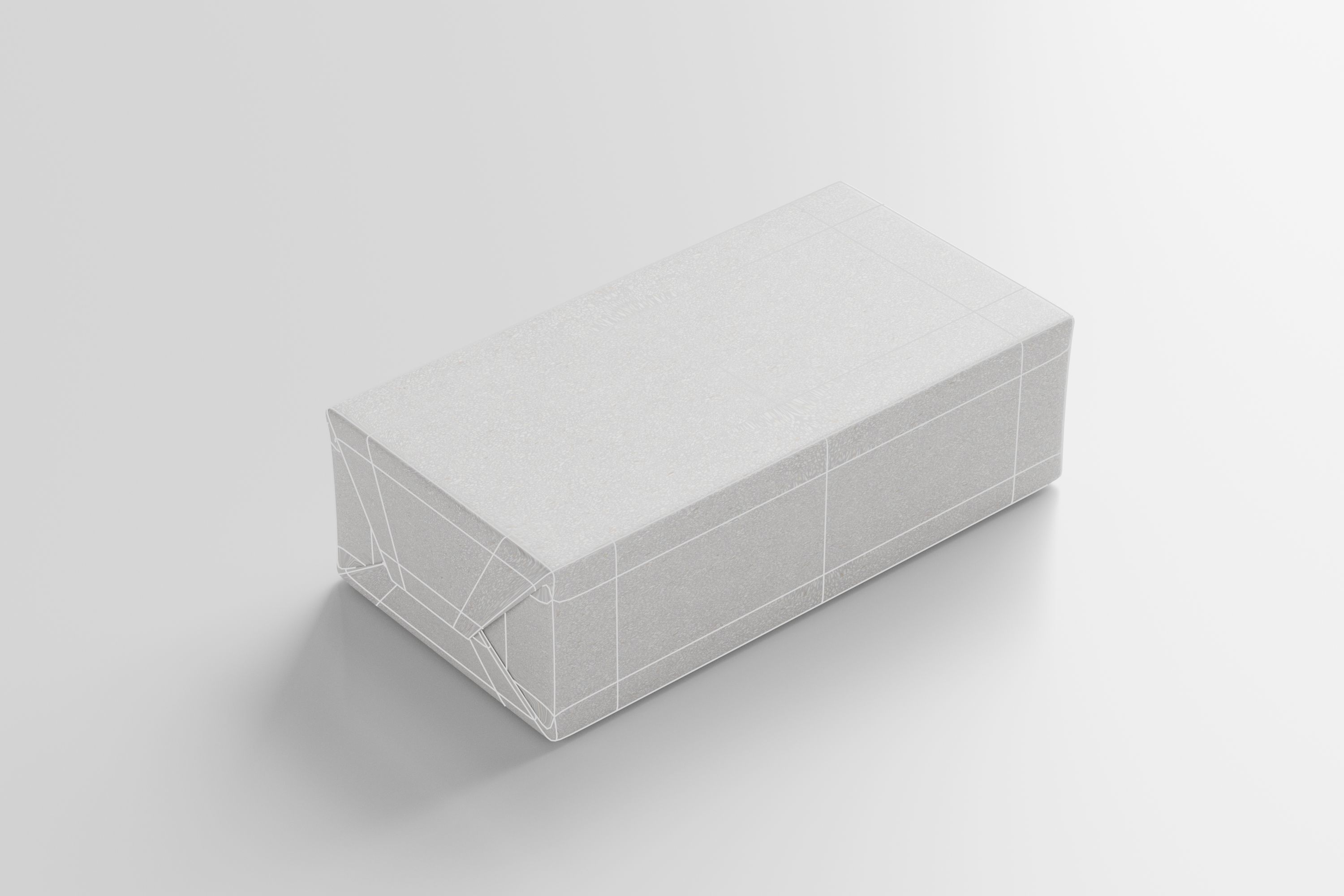 Soap Bar Packaging Low-poly 3D model_5