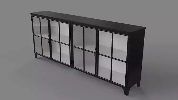 Canna Buffet Painted White